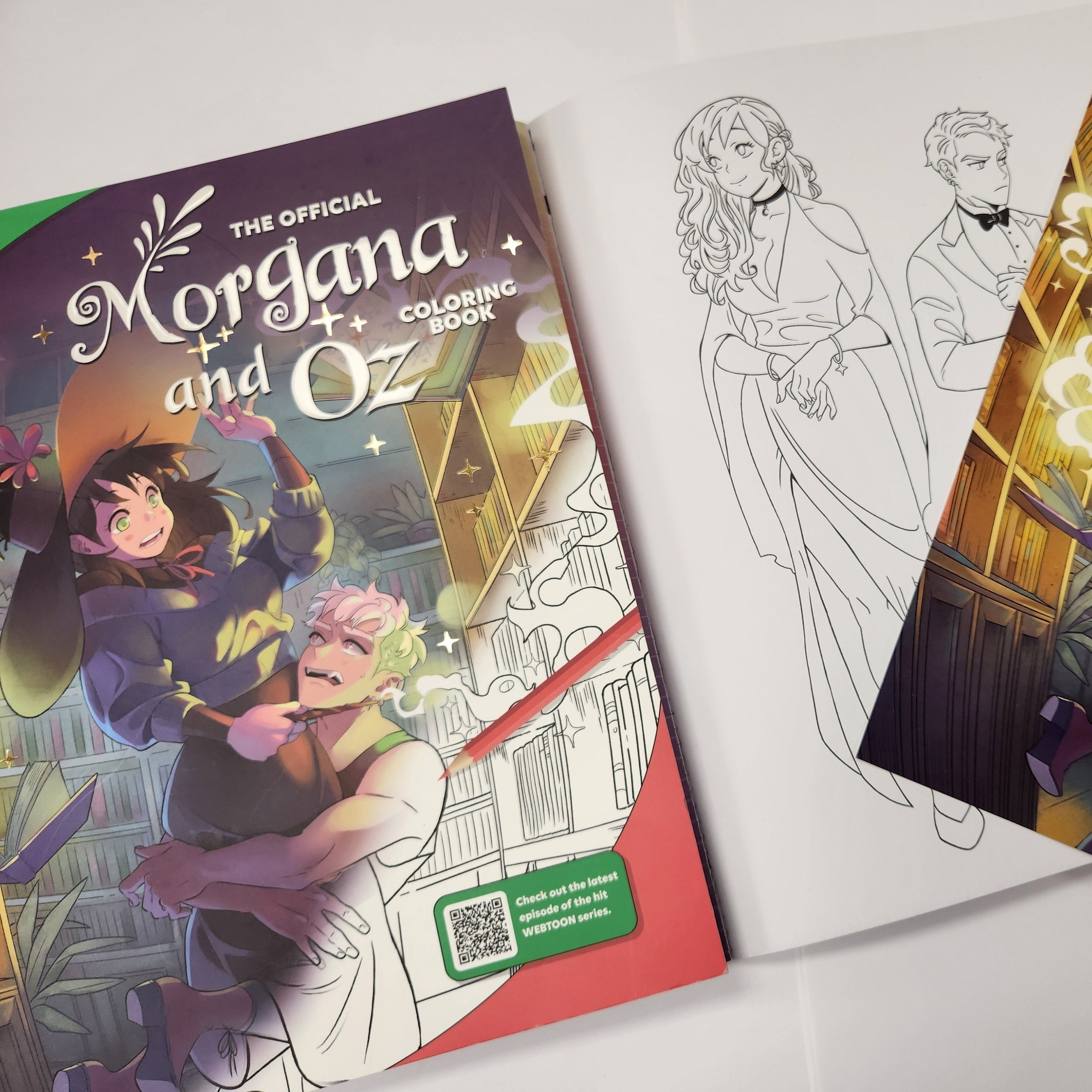 MORGANA & OZ - COLORING BOOK - Special Edition WEBTOON ENTERTAINMENT