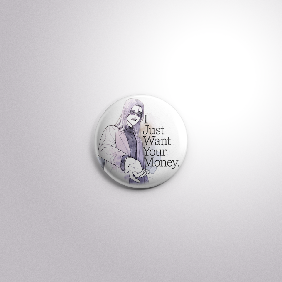 Vampire Family Button Badge