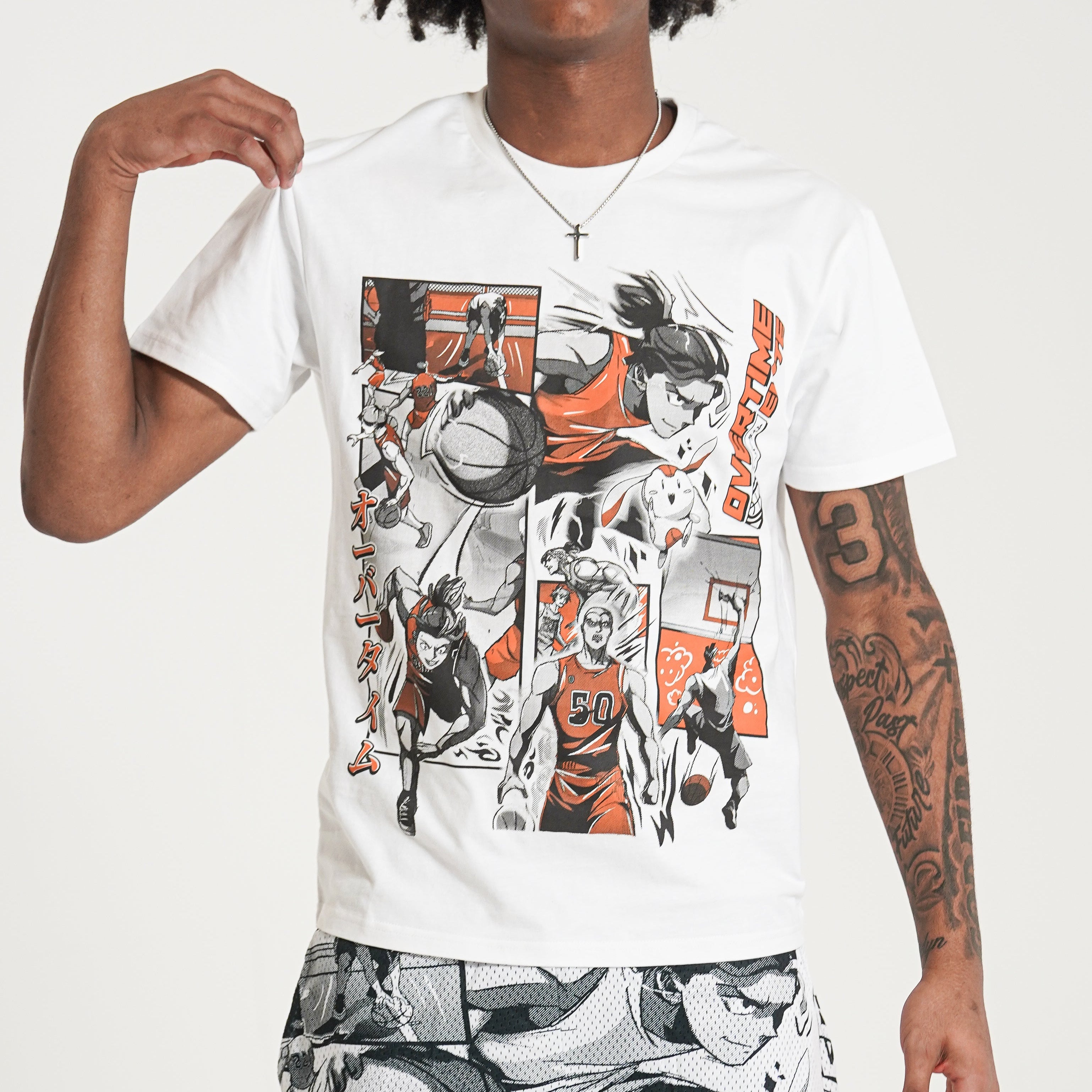 Overtime Elite - WEBTOON Anime Collage Tee WEBTOON ENTERTAINMENT
