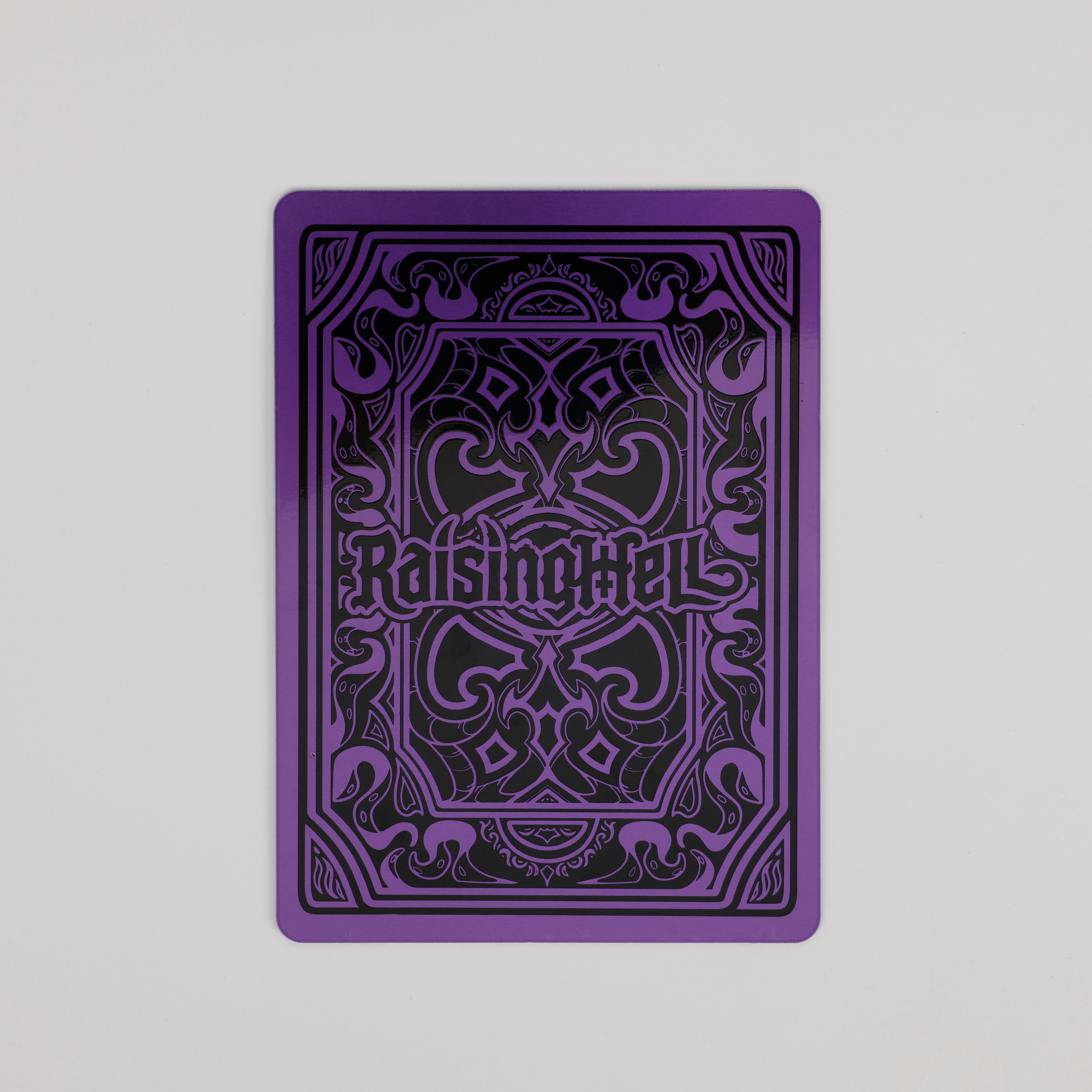 RAISING HELL - COLLECTIBLE METAL TRADING CARDS (Pre-order) WEBTOON ENTERTAINMENT