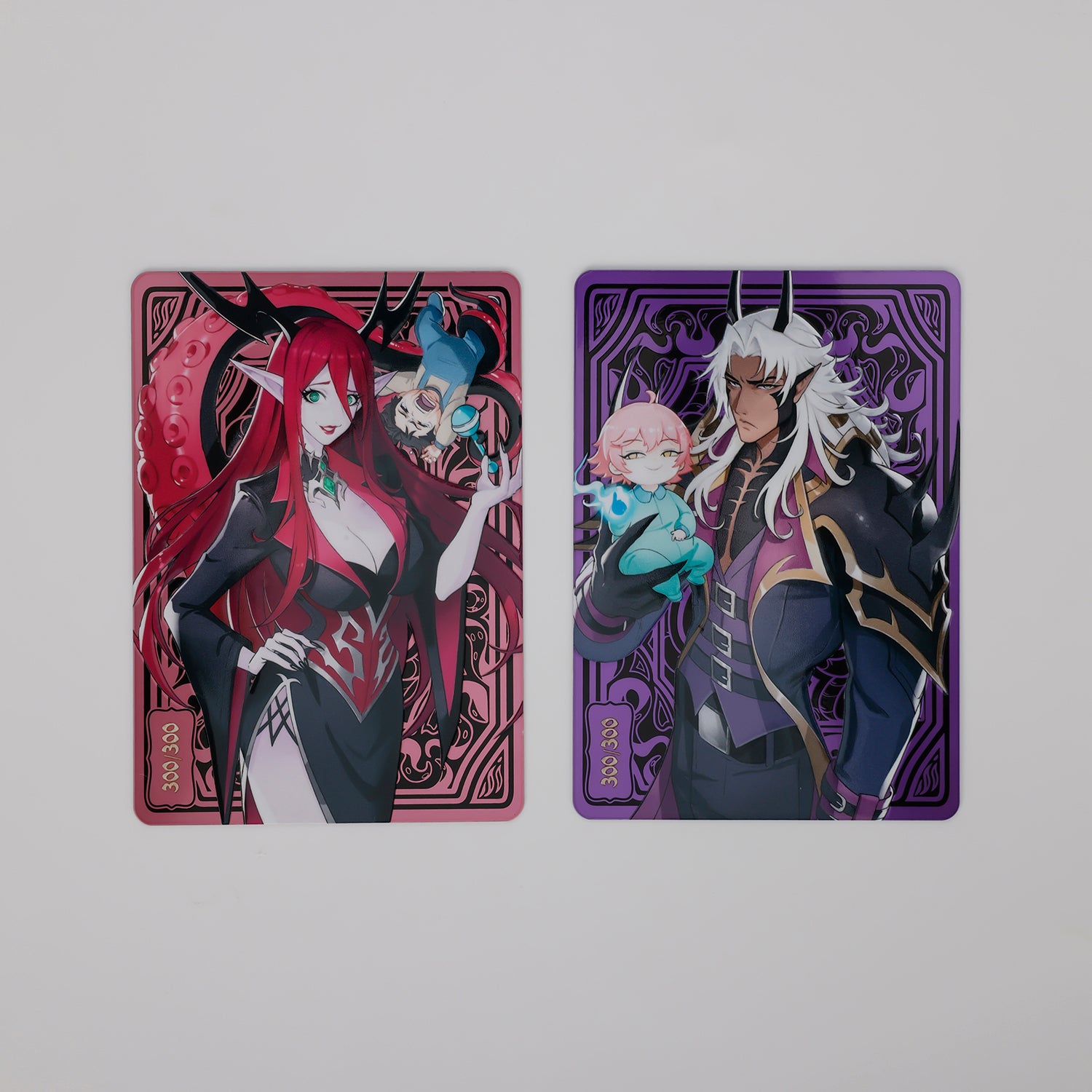 RAISING HELL - COLLECTIBLE METAL TRADING CARDS (Pre-order) WEBTOON ENTERTAINMENT