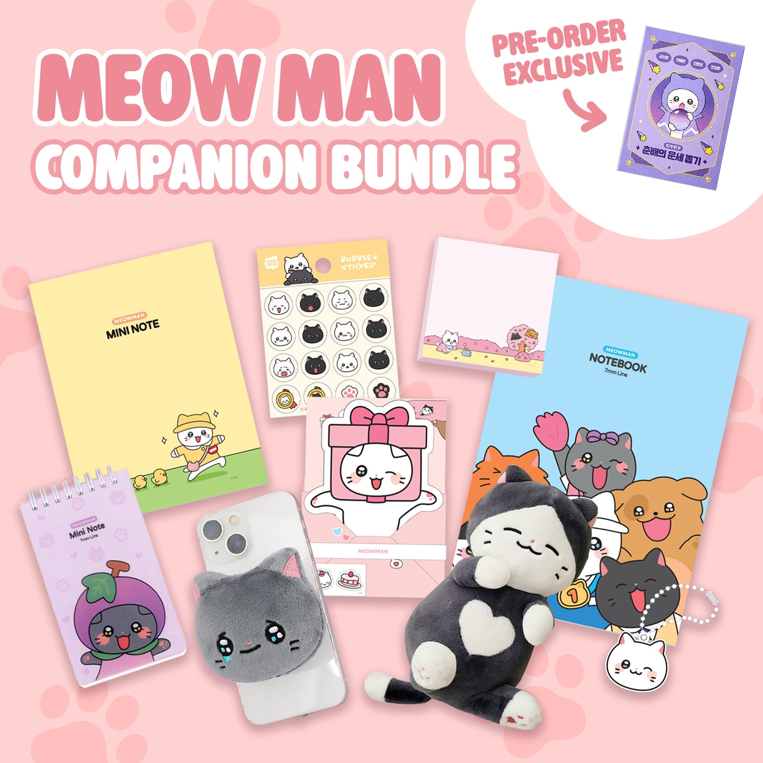 Meow Man – “Meow Man Companion Bundle”