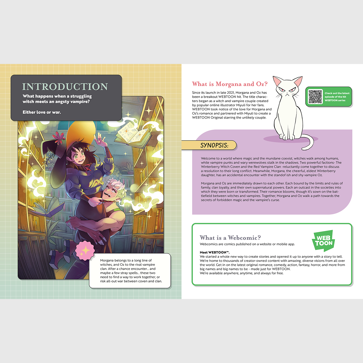 MORGANA & OZ - LEARN TO DRAW Special Edition WEBTOON ENTERTAINMENT