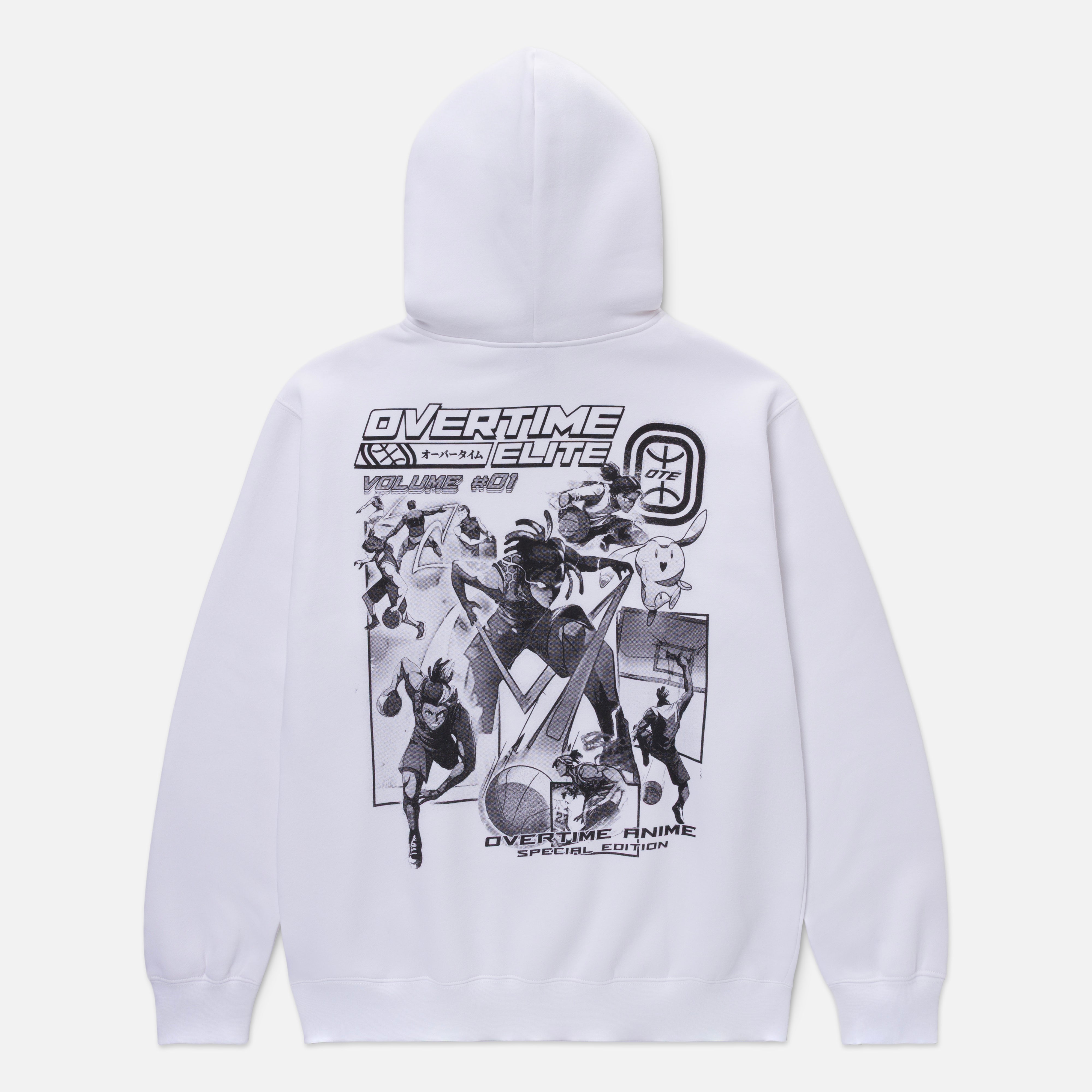 Overtime Elite | WEBTOON Anime Collage Hoodie
