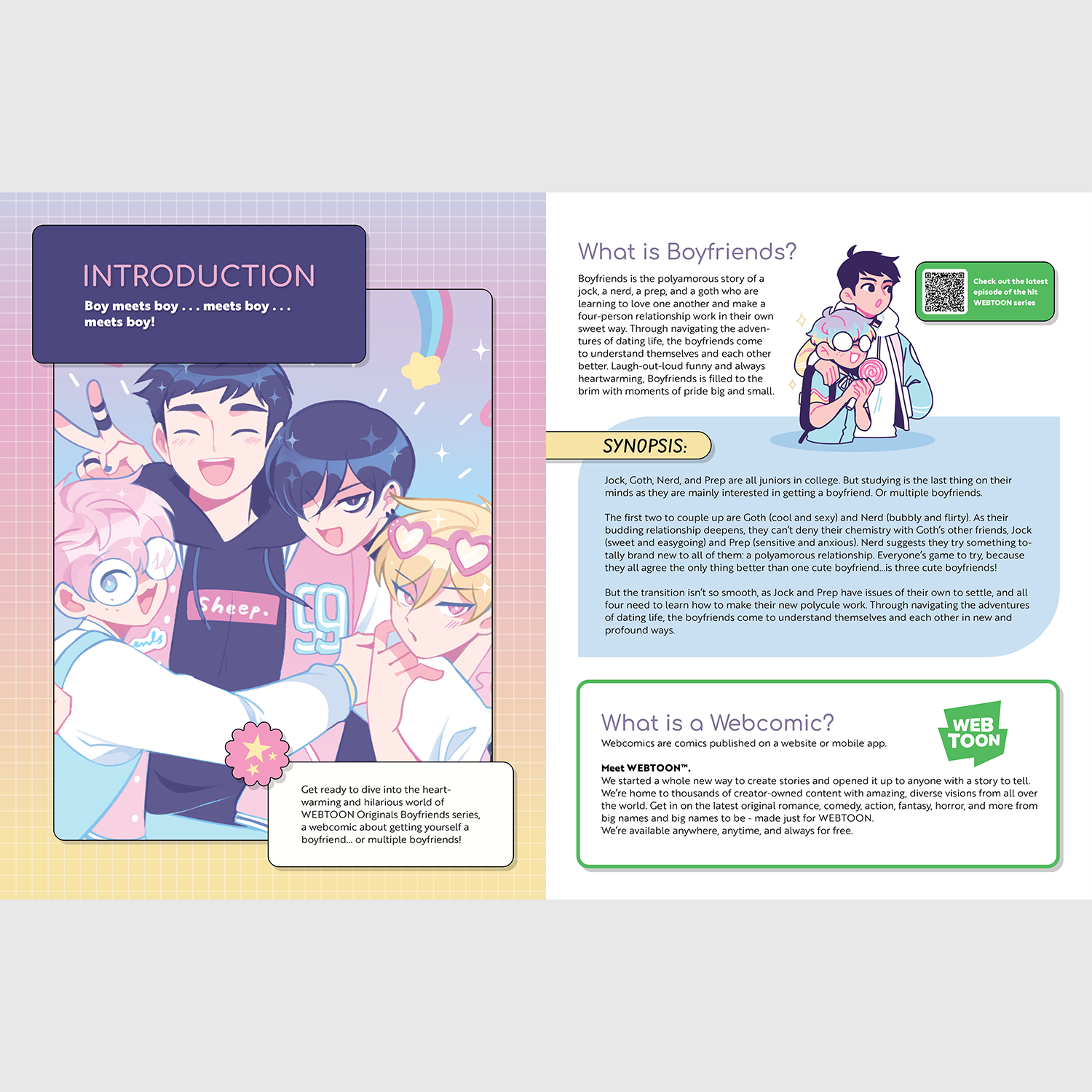 BOYFRIENDS - LEARN TO DRAW - Special Edition WEBTOON ENTERTAINMENT