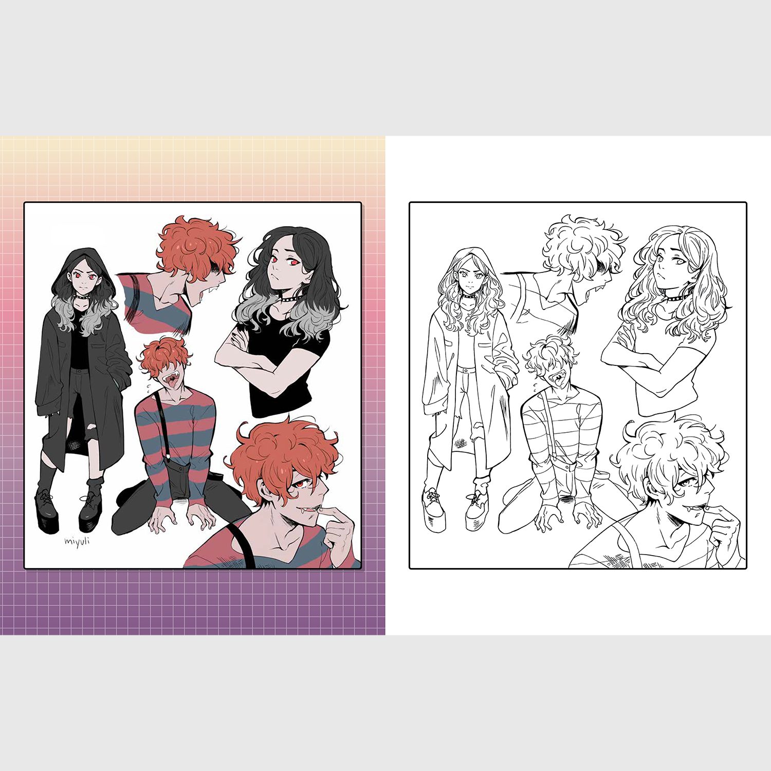 MORGANA & OZ - COLORING BOOK - Special Edition WEBTOON ENTERTAINMENT