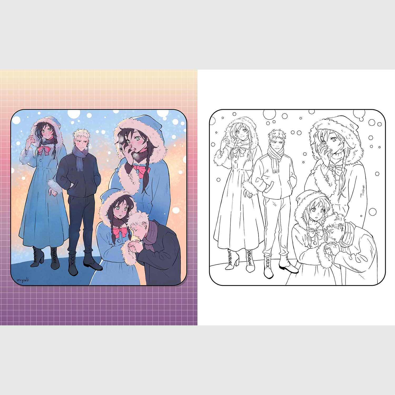 MORGANA & OZ - COLORING BOOK - Special Edition WEBTOON ENTERTAINMENT