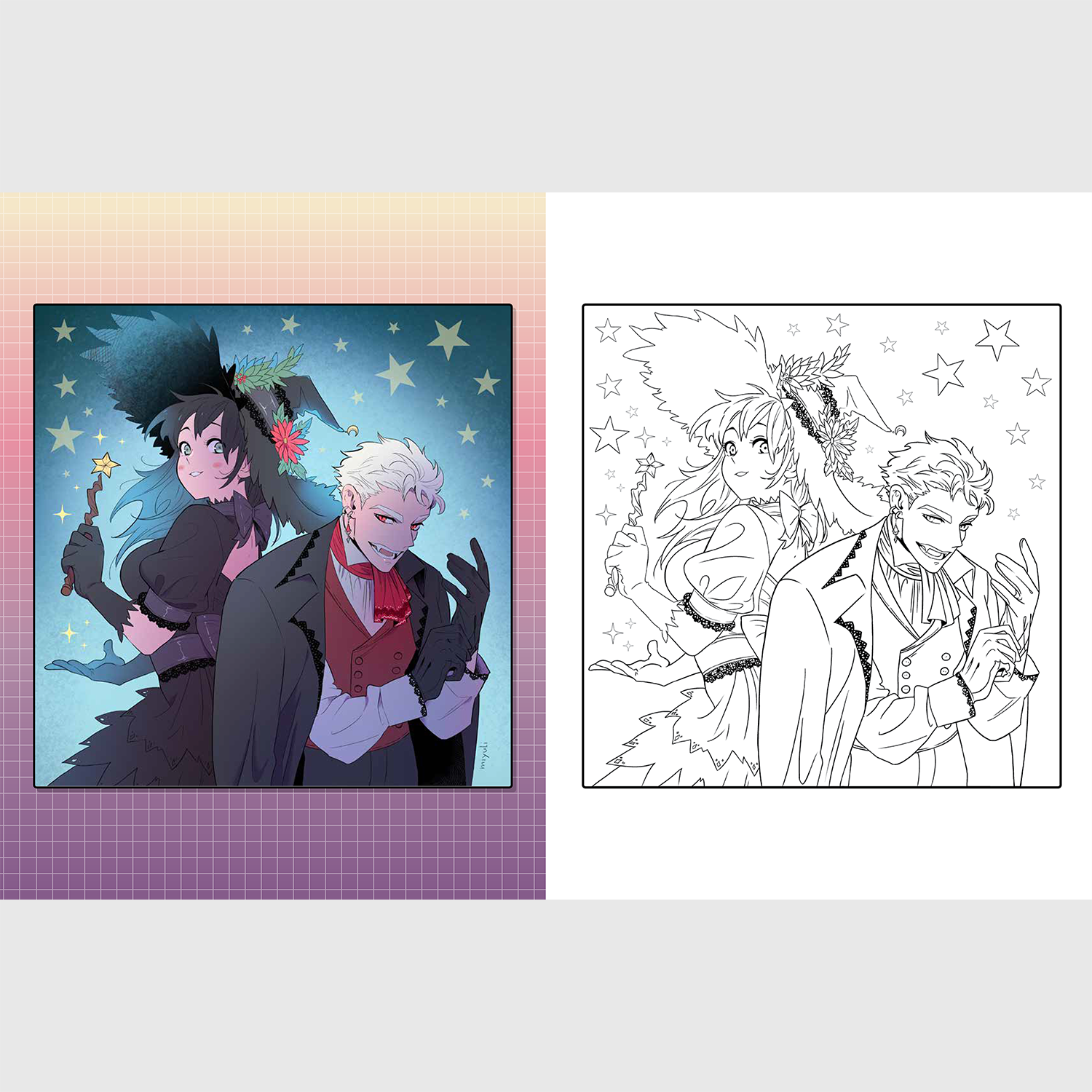 MORGANA & OZ - COLORING BOOK - Special Edition WEBTOON ENTERTAINMENT