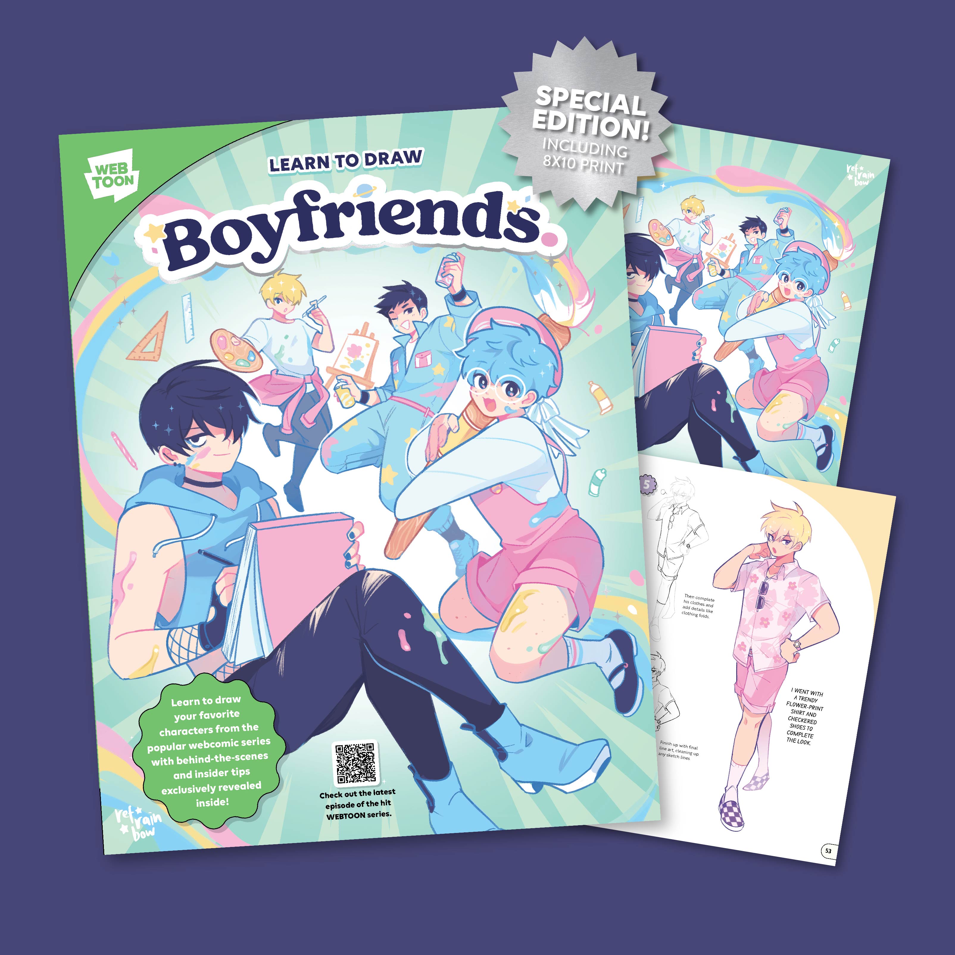 BOYFRIENDS - LEARN TO DRAW - Special Edition WEBTOON ENTERTAINMENT
