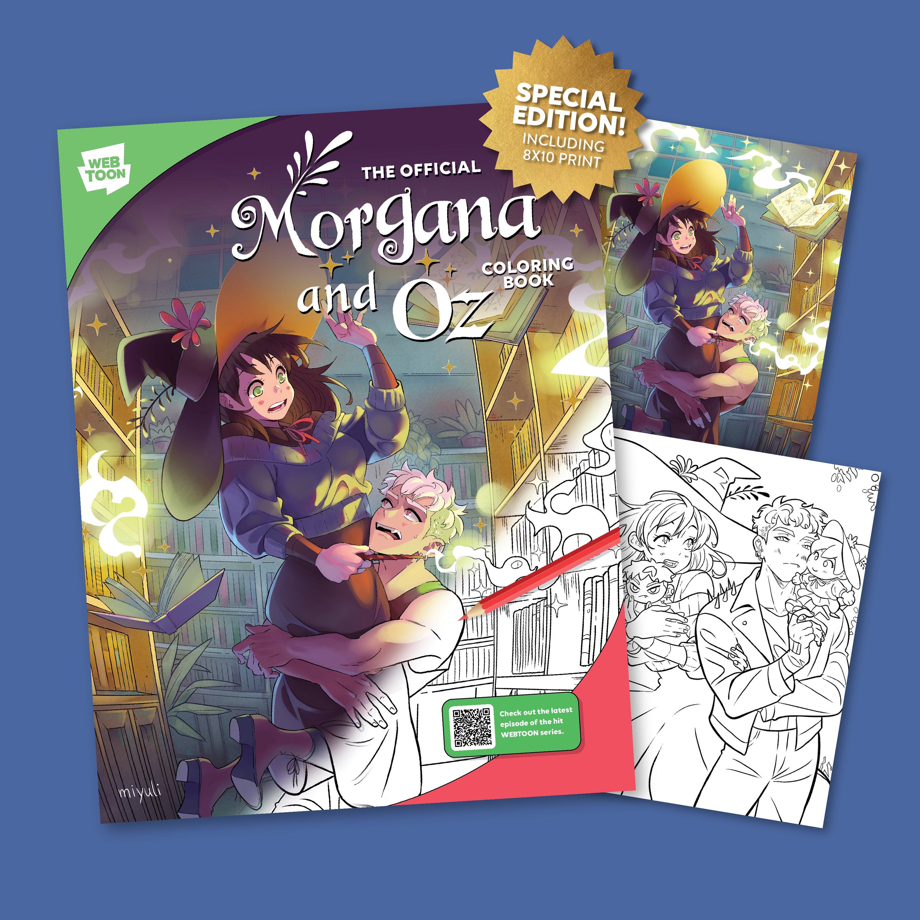 MORGANA & OZ - COLOURING BOOK - Special Edition