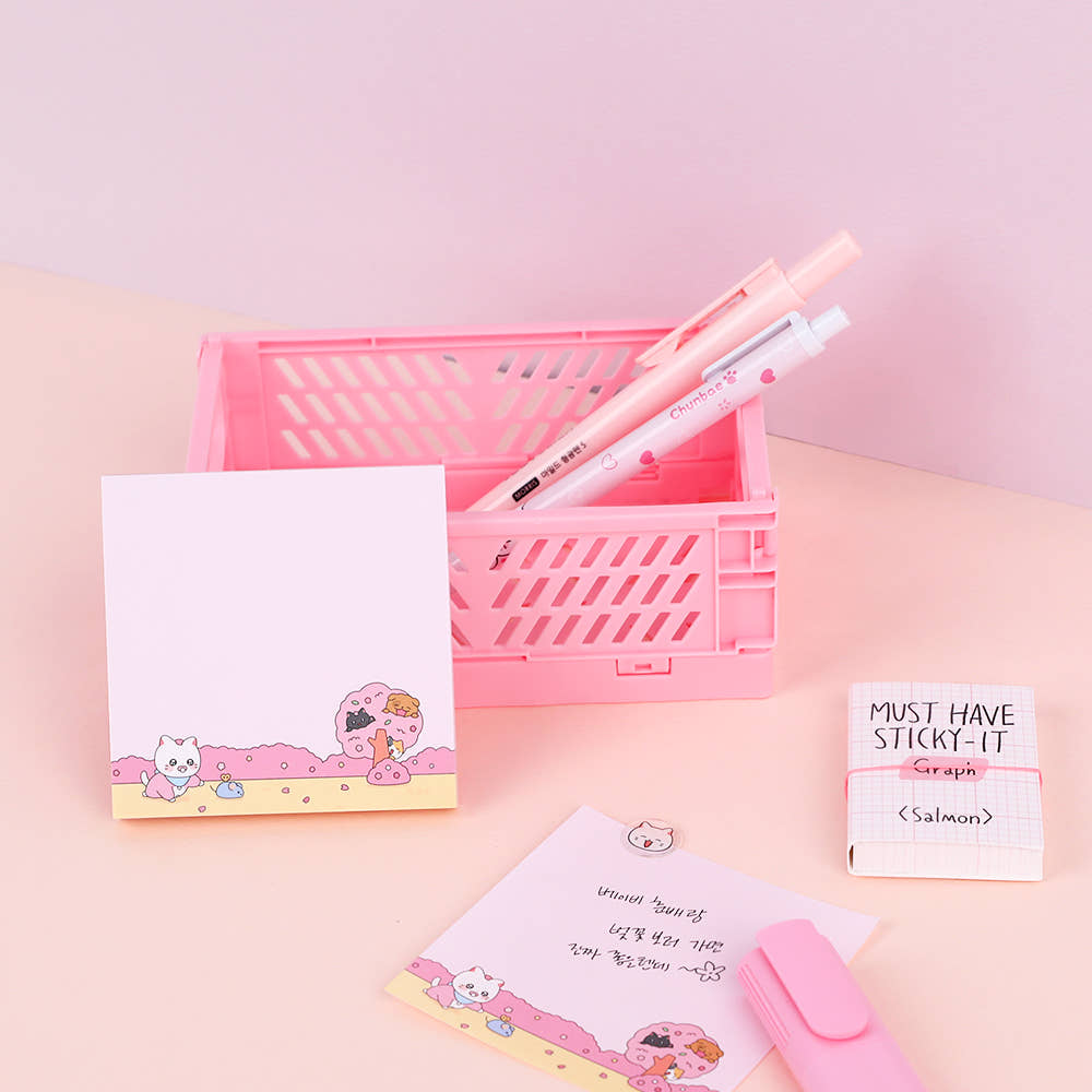 Square Memo Pad Bebe Claude