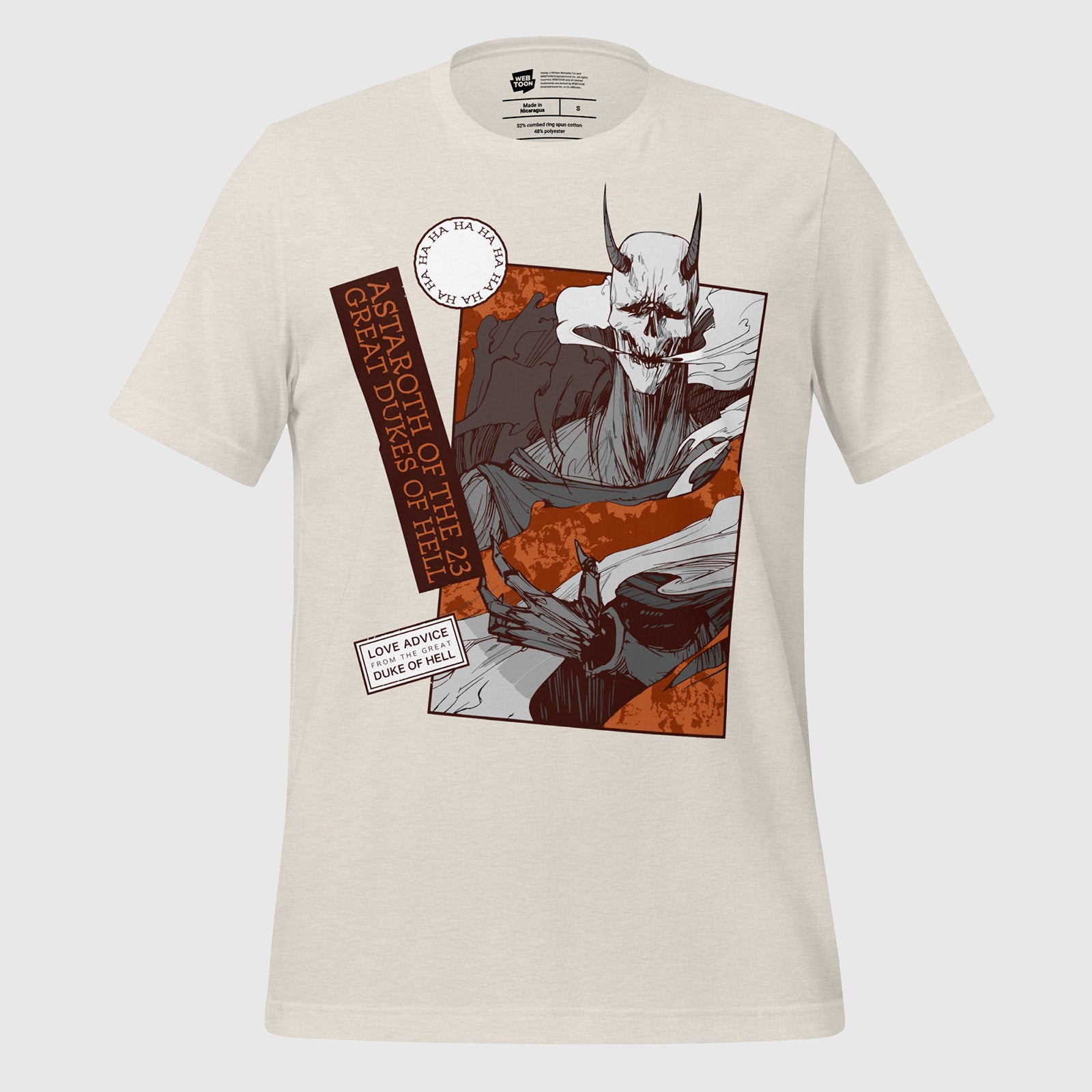 LOVE ADVICE FROM THE GREAT DUKE OF HELL - UNISEX T-SHIRT WEBTOON ENTERTAINMENT