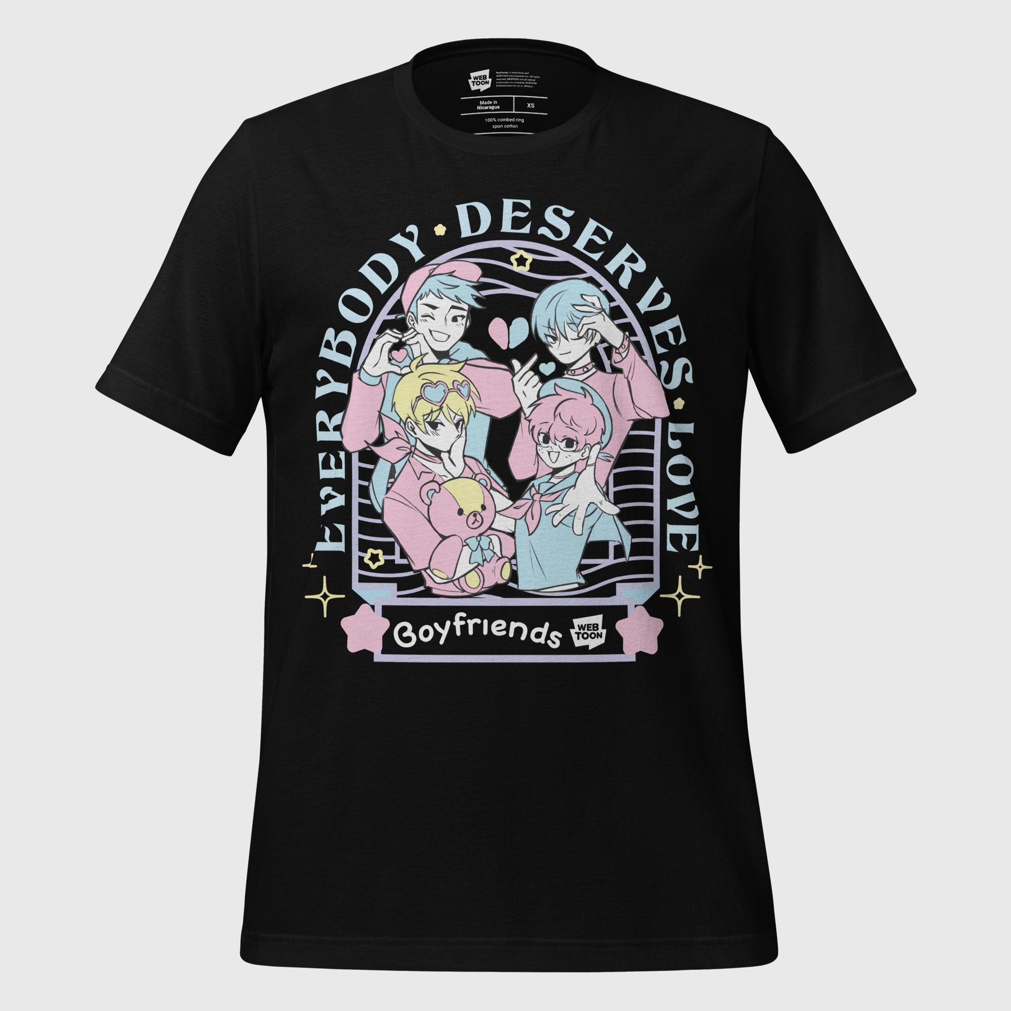 BOYFRIENDS. - UNISEX T-SHIRT WEBTOON ENTERTAINMENT