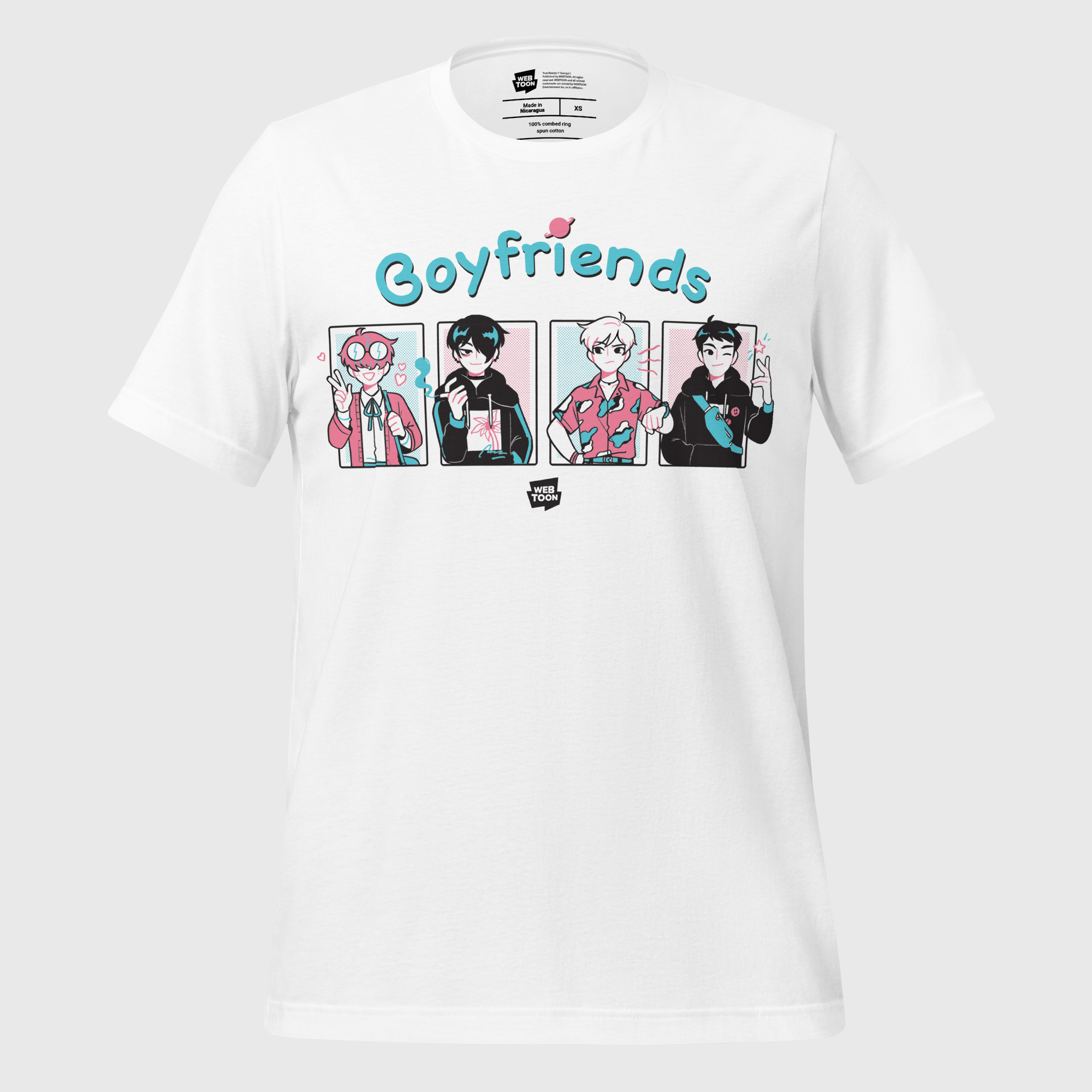 BOYFRIENDS. - UNISEX T-SHIRT WEBTOON ENTERTAINMENT