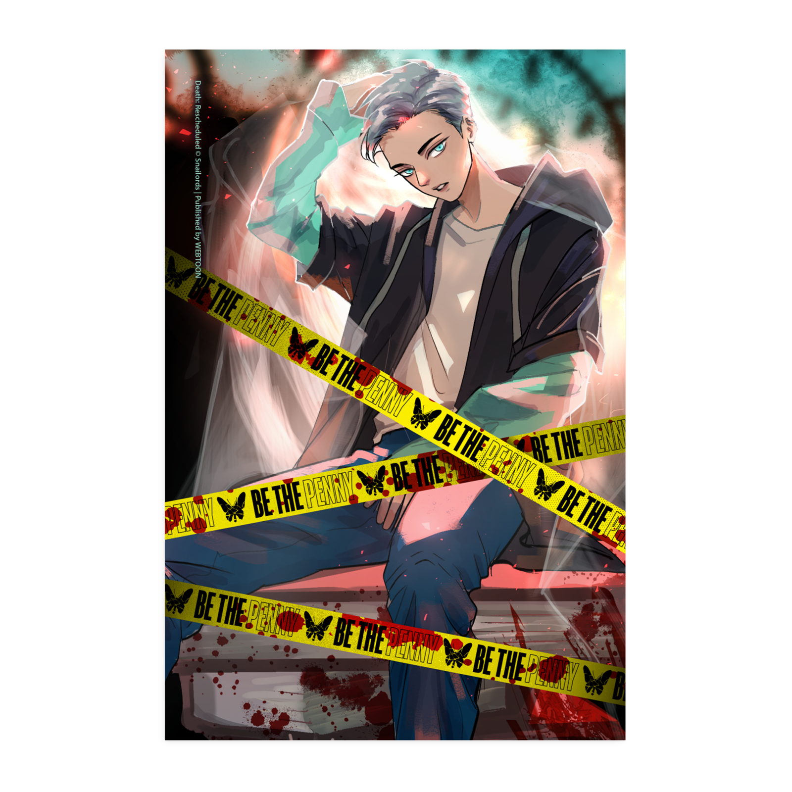 DEATH: RESCHEDULED - BE THE PENNY POSTCARD WEBTOON ENTERTAINMENT