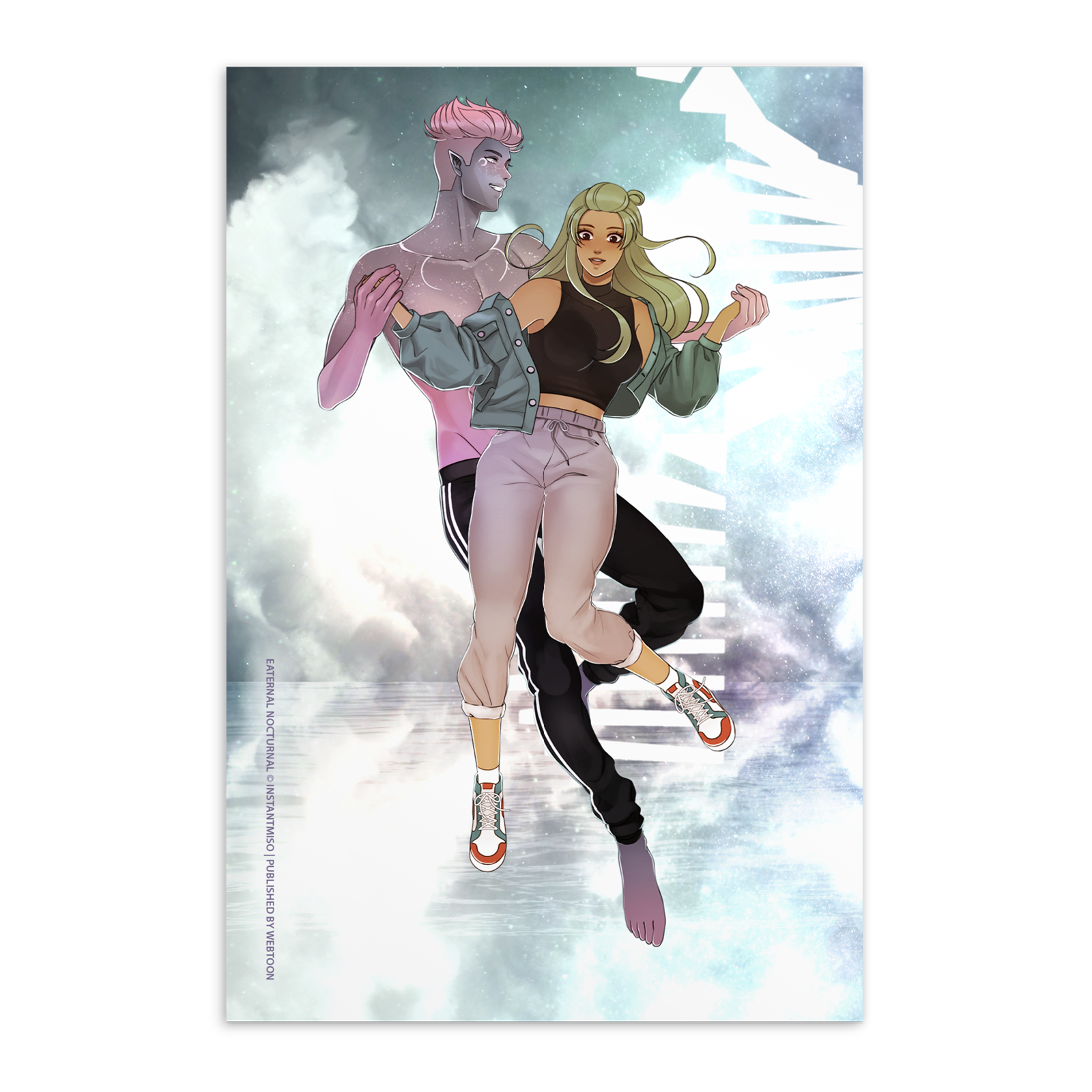 EATERNAL NOCTURNAL - FANTASY POSTCARD WEBTOON ENTERTAINMENT