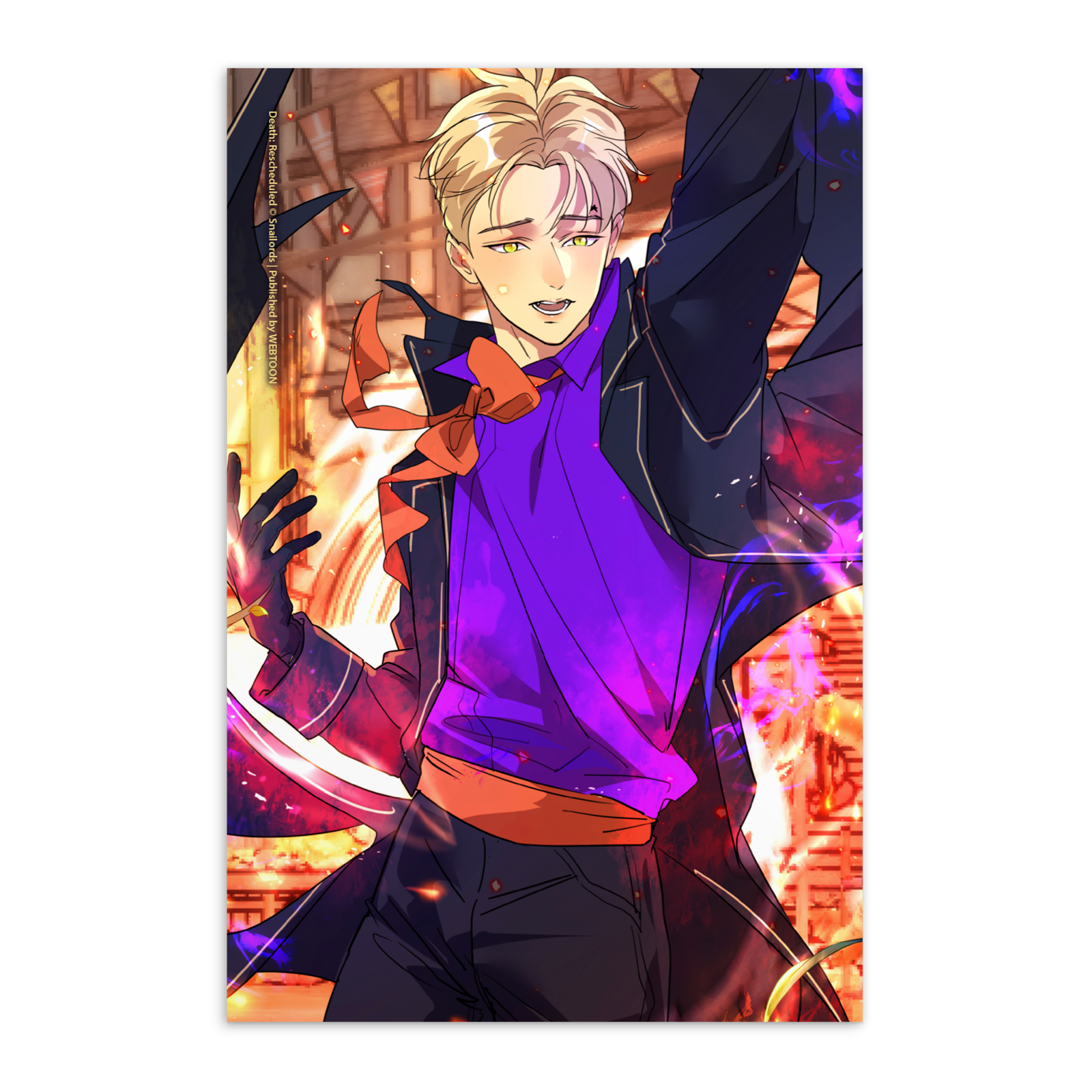 DEATH: RESCHEDULED - PHIRRE POSTCARD