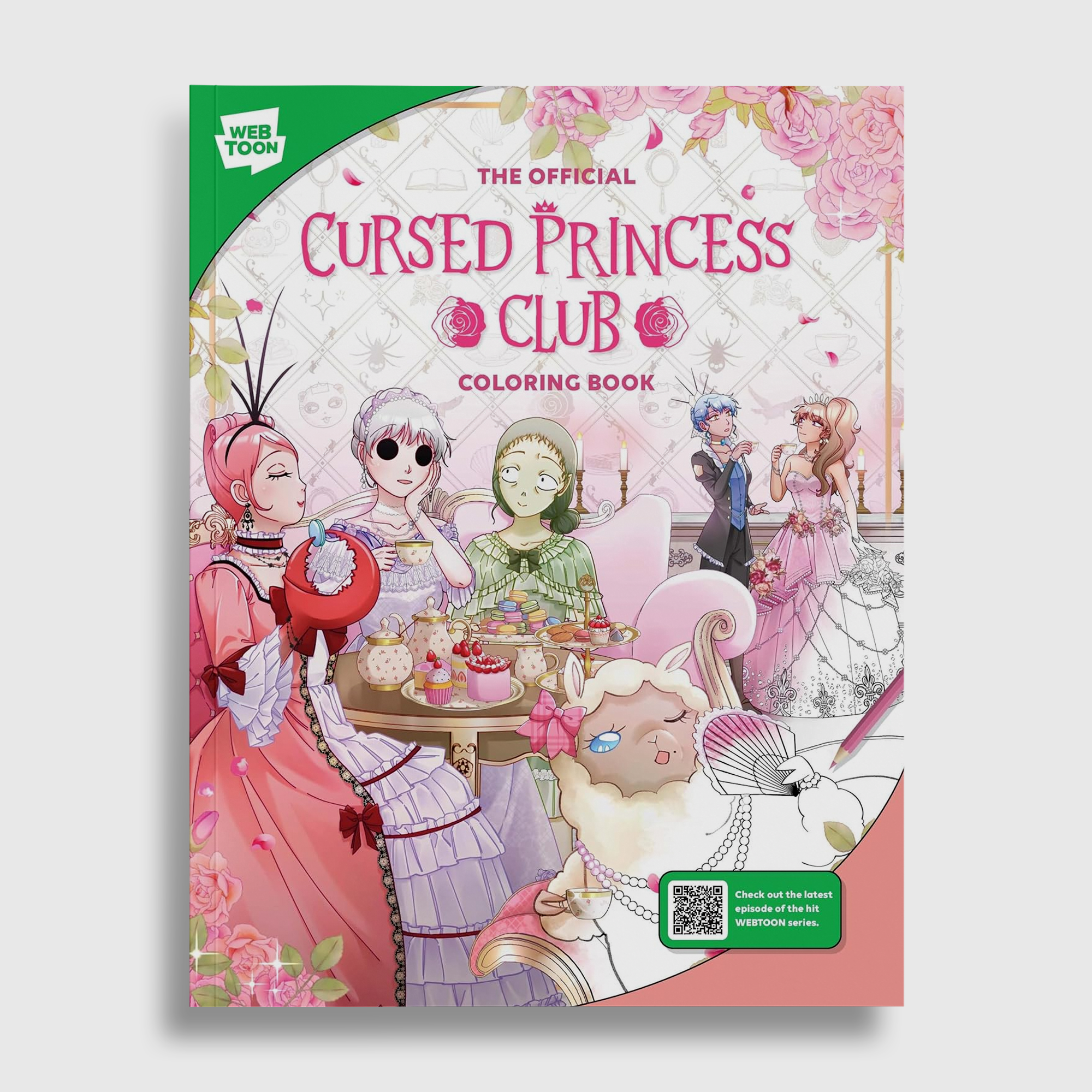 CURSED PRINCESS CLUB - COLORING BOOK WEBTOON ENTERTAINMENT