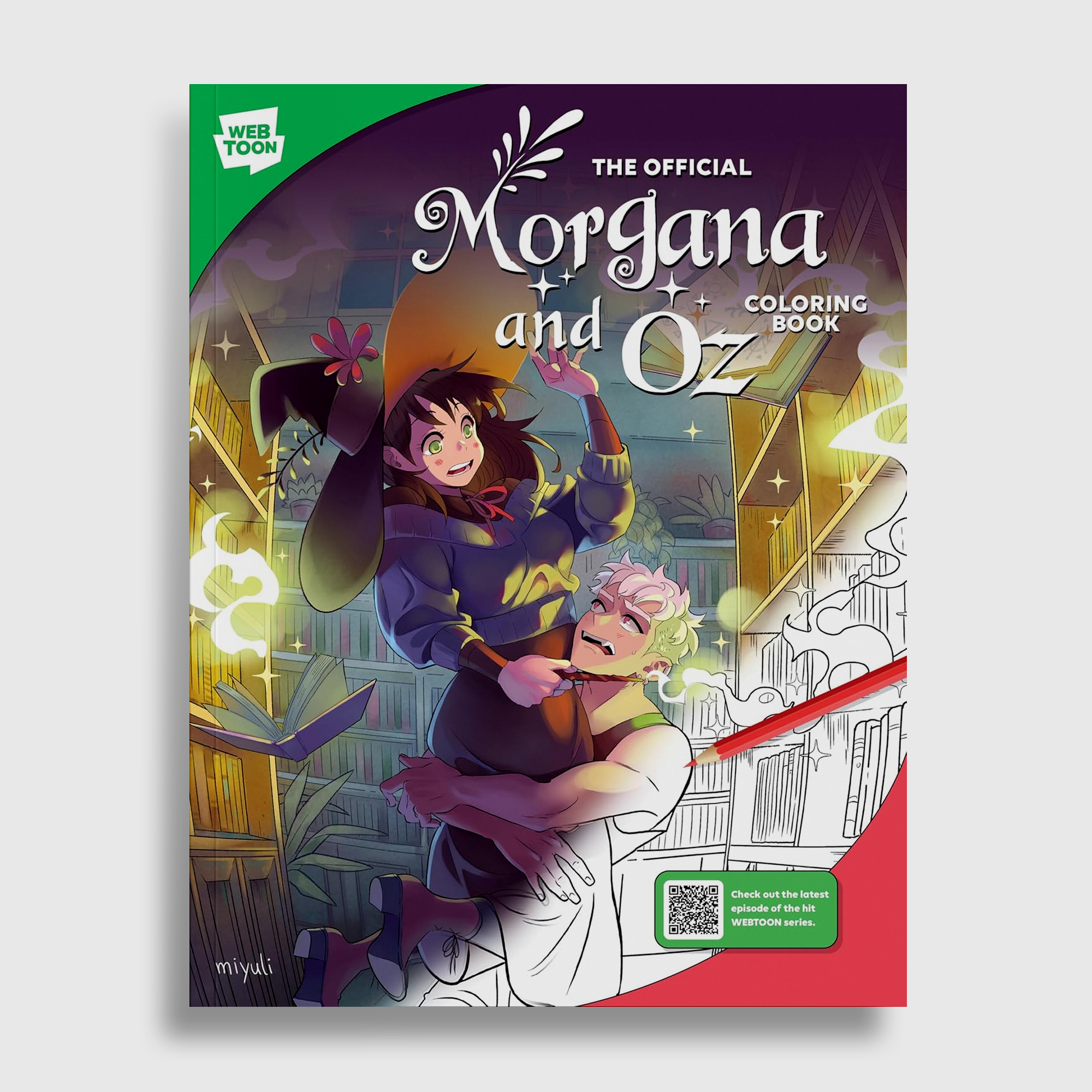 MORGANA & OZ - COLORING BOOK - Special Edition WEBTOON ENTERTAINMENT