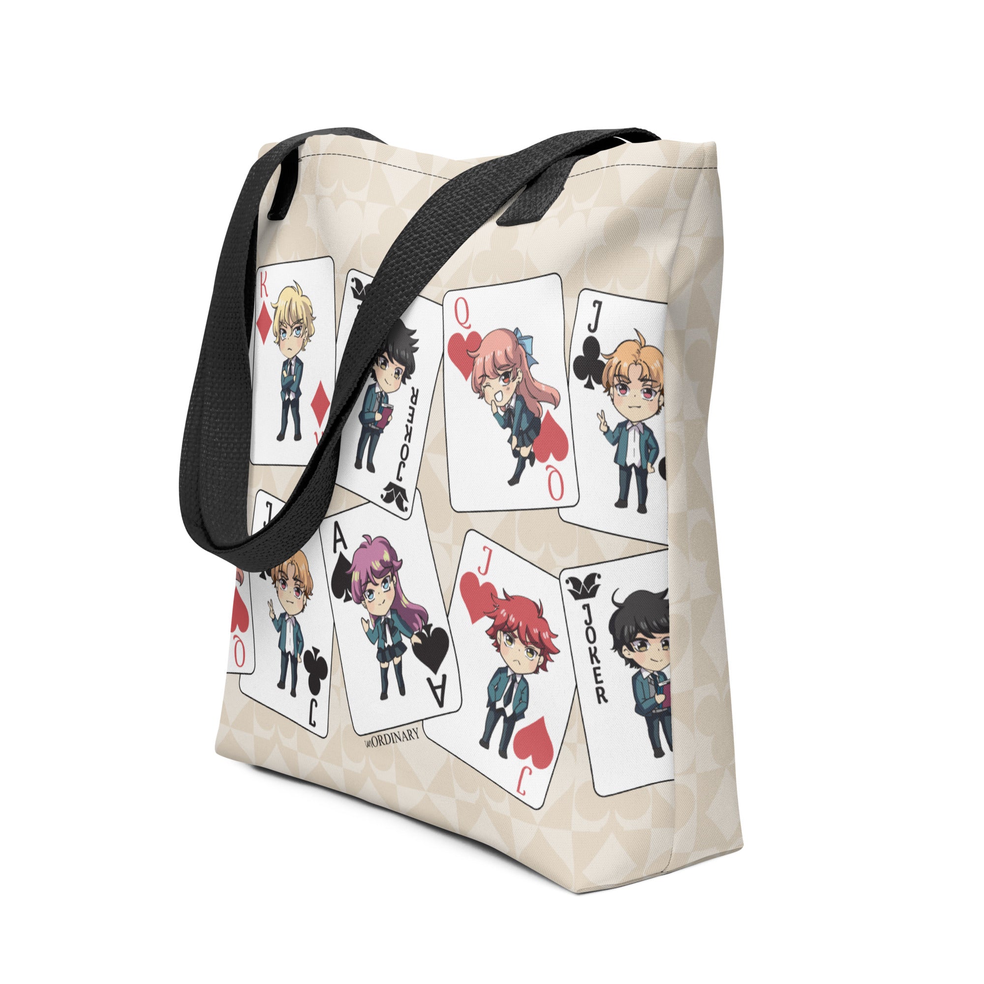 UNORDINARY - CARD SUITE TOTE BAG WEBTOON ENTERTAINMENT