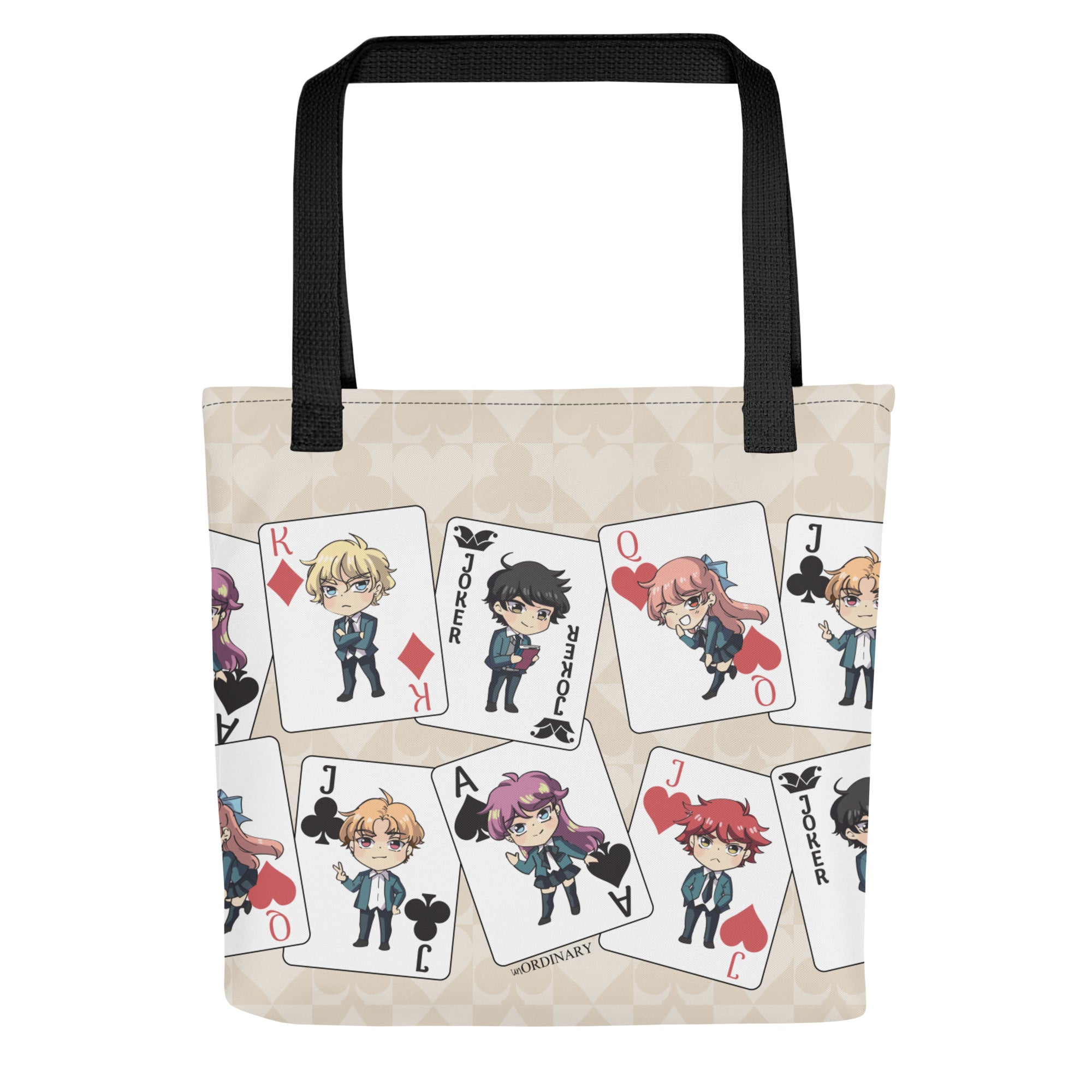 UNORDINARY - CARD SUITE TOTE BAG WEBTOON ENTERTAINMENT