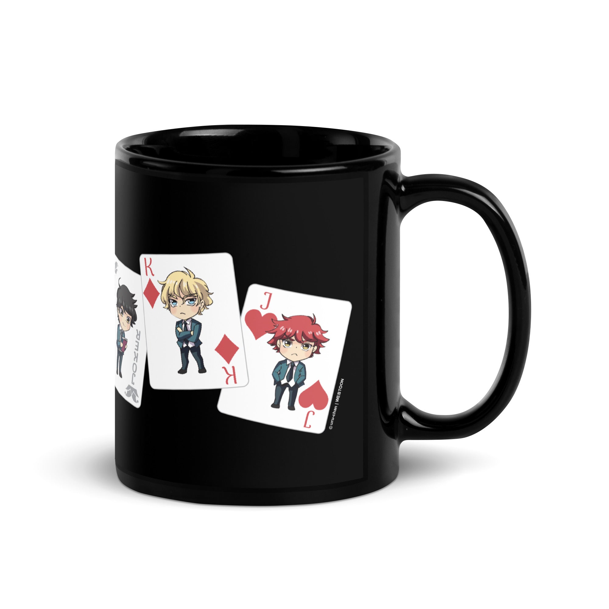 UNORDINARY - GROUP BLACK MUG WEBTOON ENTERTAINMENT