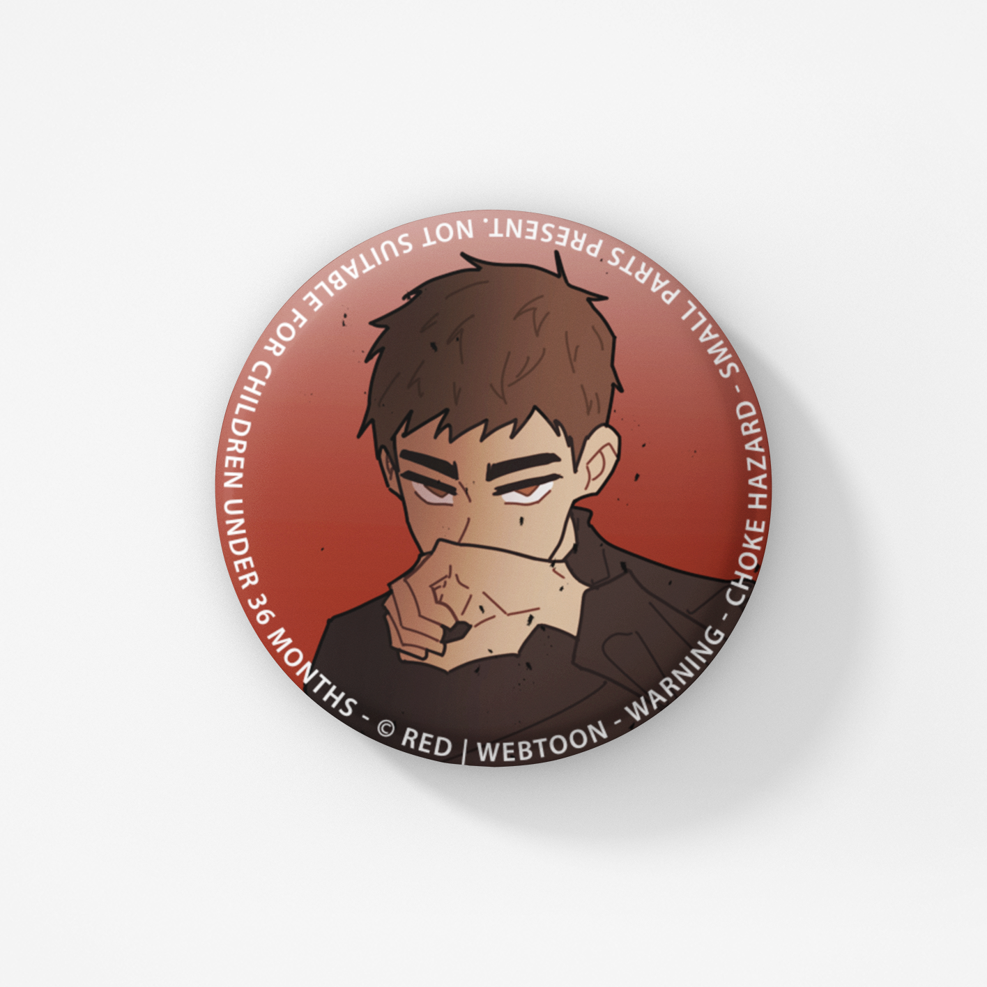 School Bus Graveyard Button Badge Set WEBTOON ENTERTAINMENT