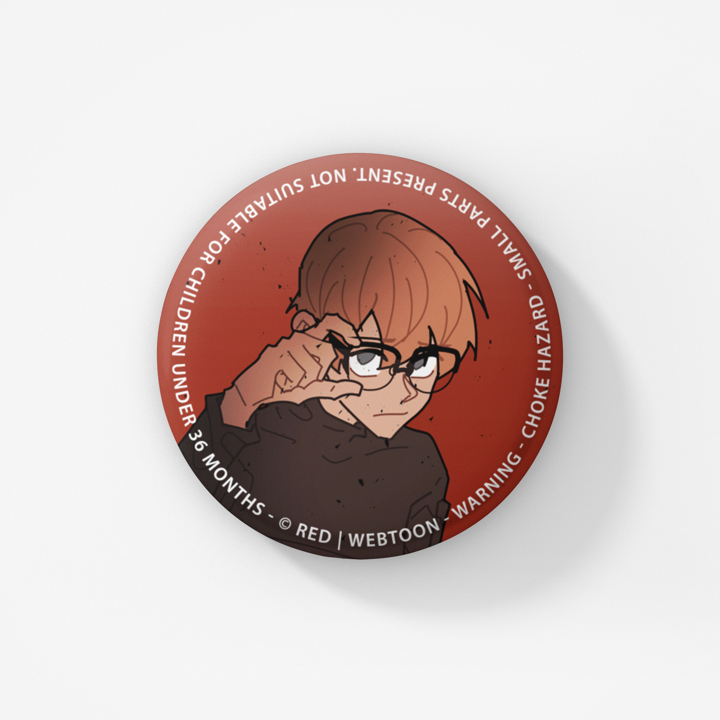 School Bus Graveyard Button Badge Set WEBTOON ENTERTAINMENT