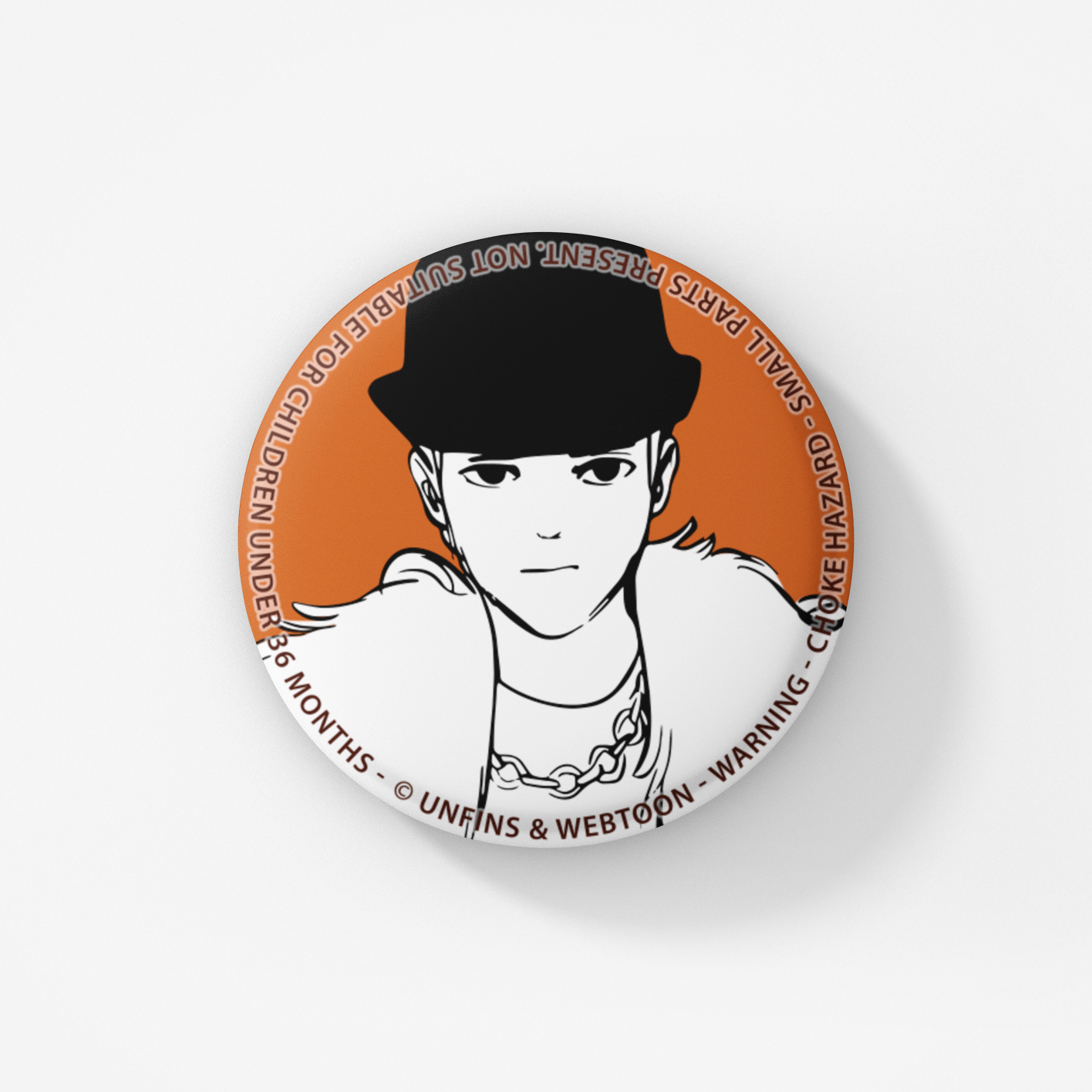 Love Advice from the Great Duke of Hell Button Badge Set WEBTOON ENTERTAINMENT