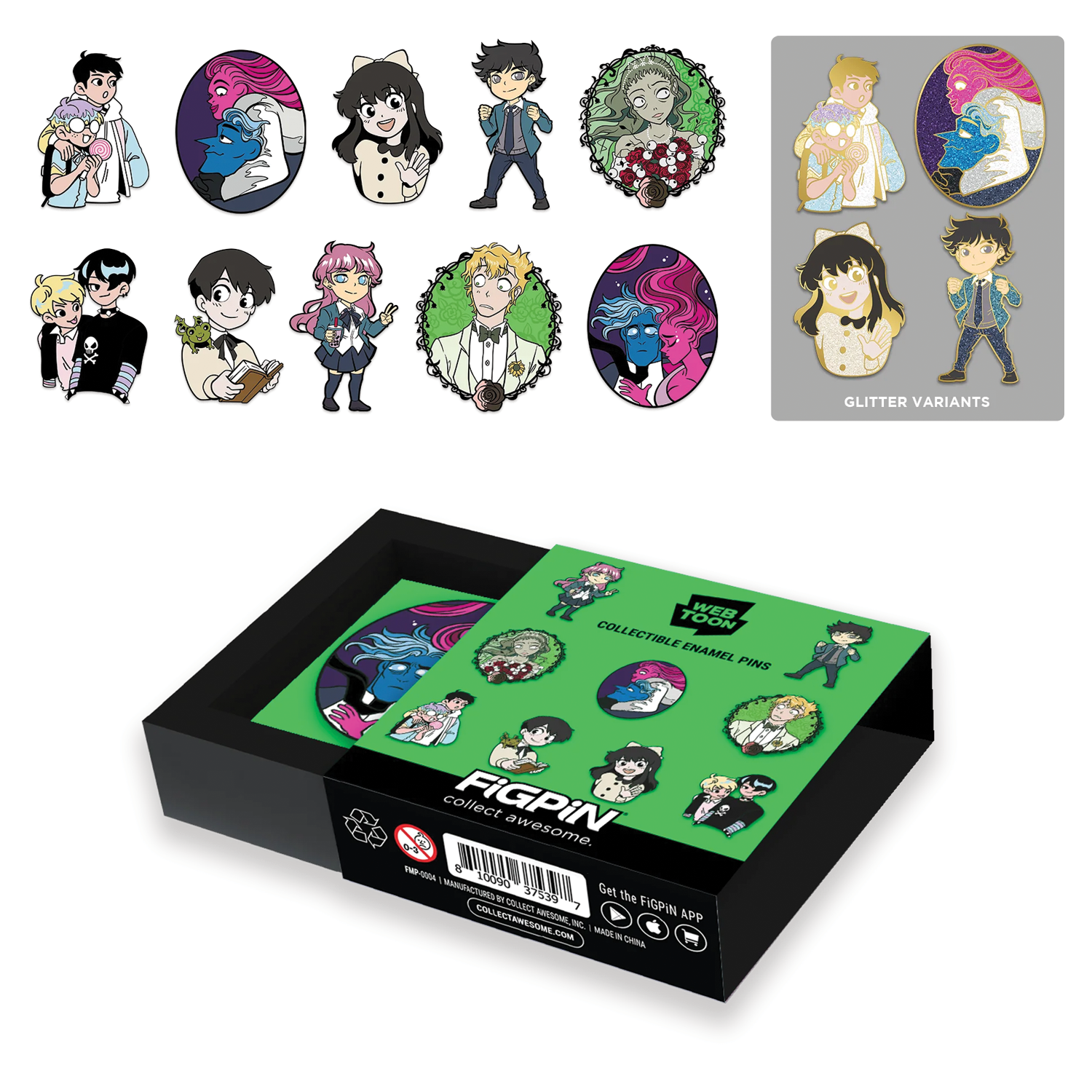 FiGPiN MYSTERY: WEBTOON MYSTERY SERIES 1 (10 MYSTERY PINS) WEBTOON ENTERTAINMENT