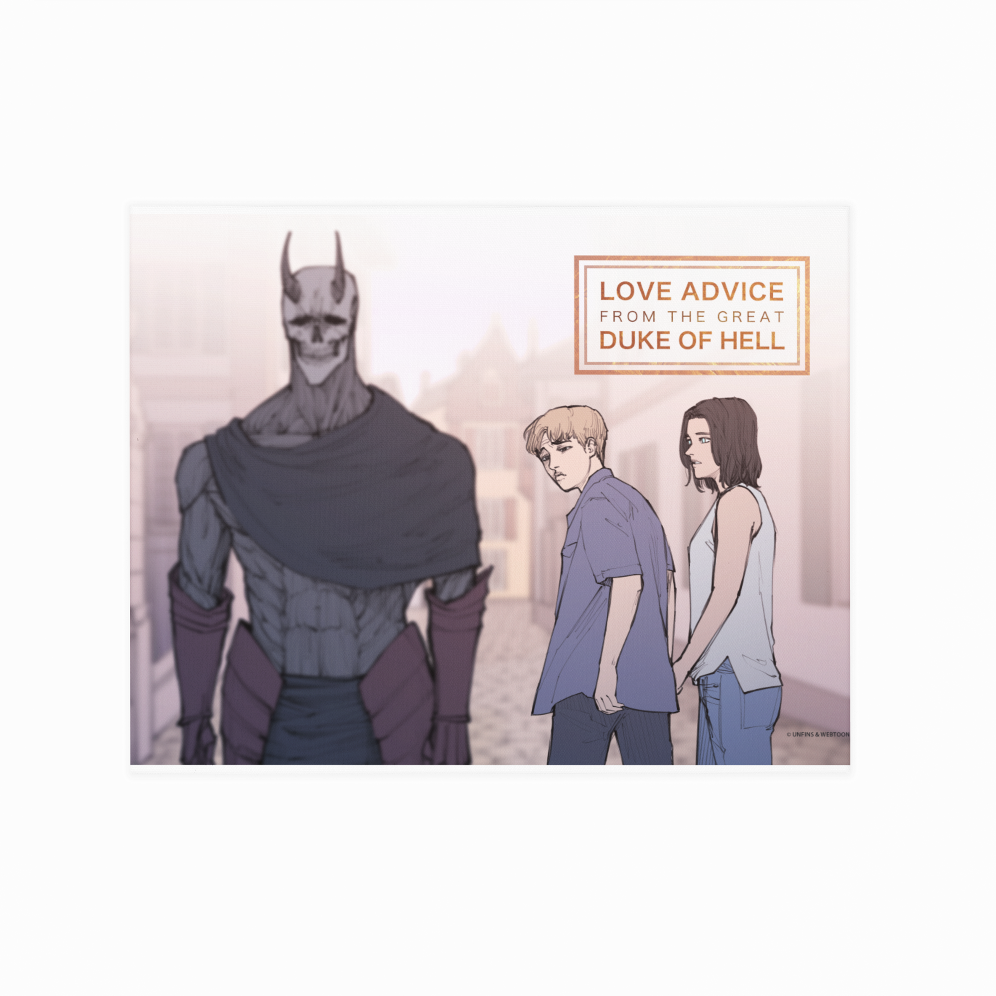 LOVE ADVICE FROM THE DUKE OF HELL PRINT