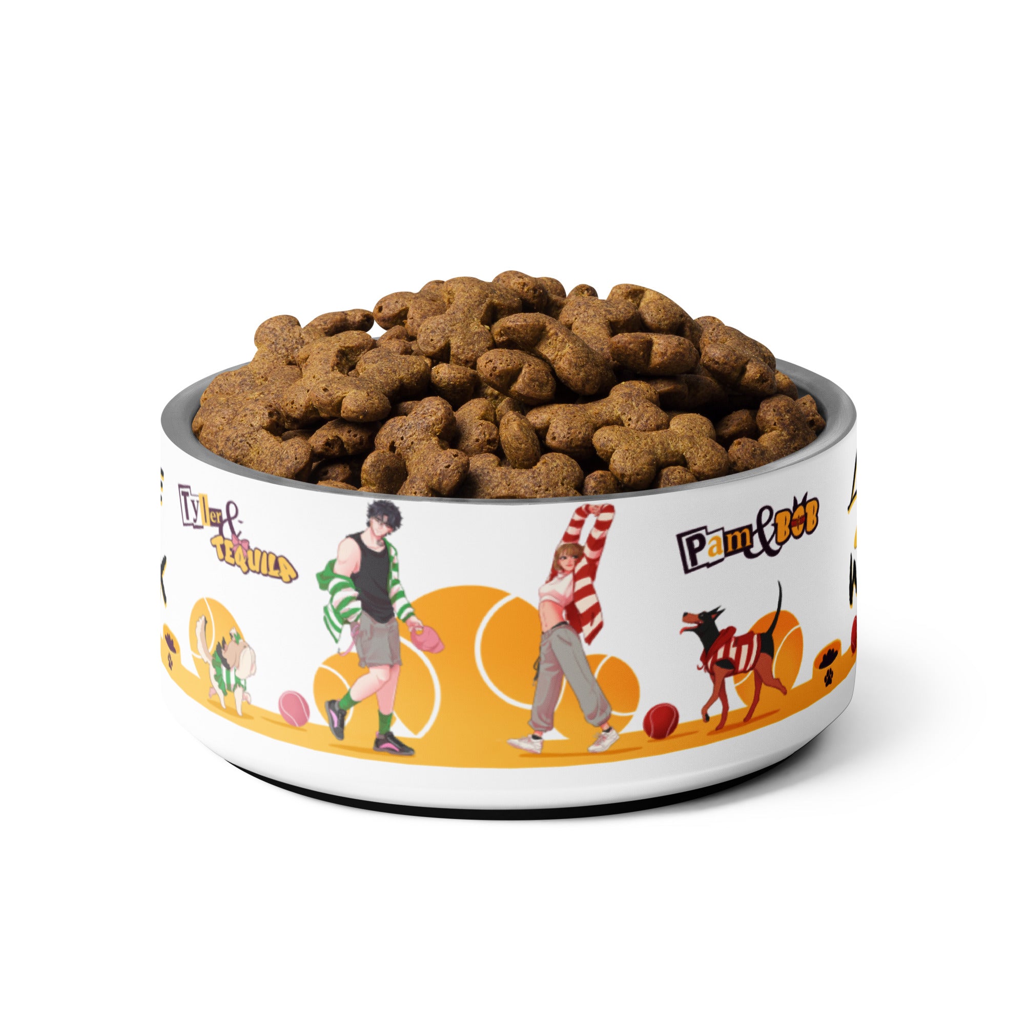LOVE FOR A WALK- #PATTERN 1 PET BOWL WEBTOON ENTERTAINMENT