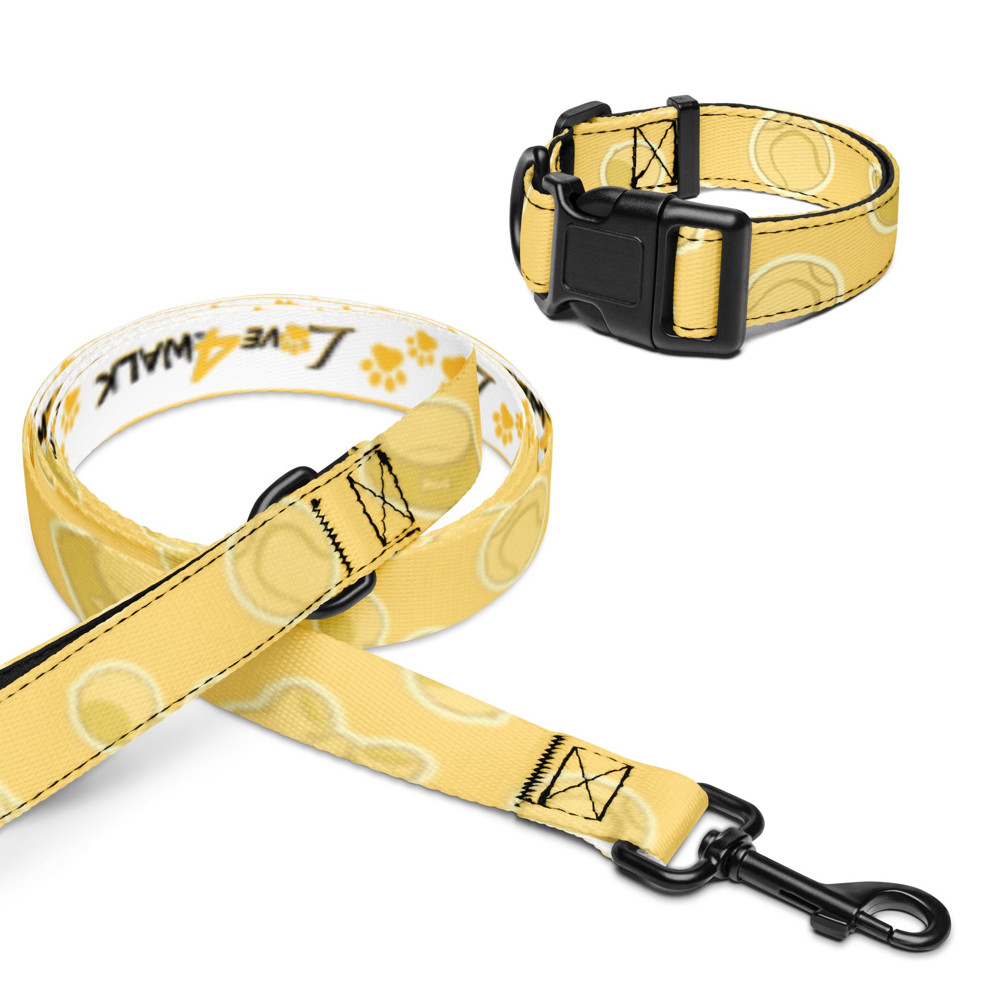 Love 4 a Walk - Pattern #1 Pet Collar & Leash WEBTOON ENTERTAINMENT