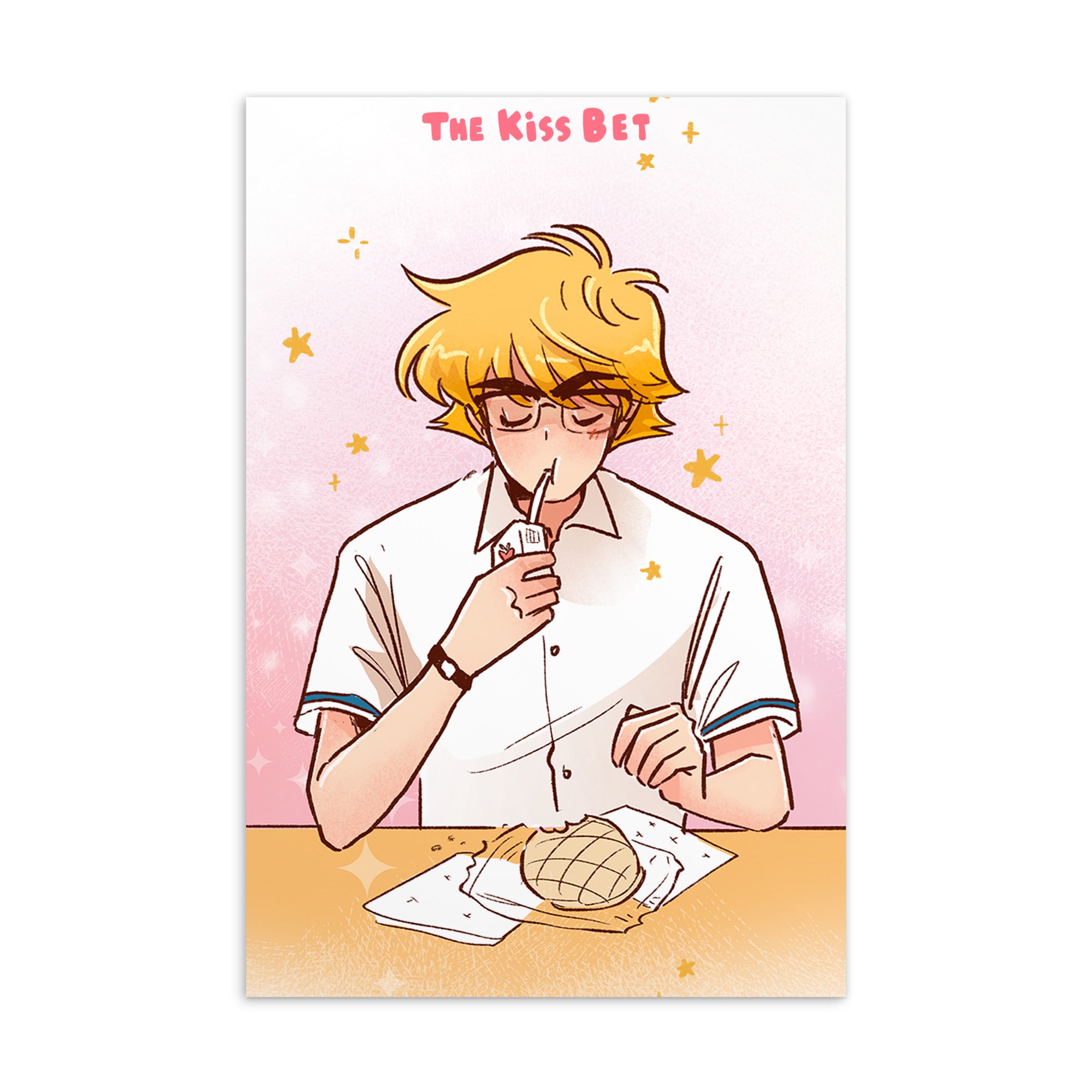THE KISS BET - #2 POSTCARD WEBTOON ENTERTAINMENT