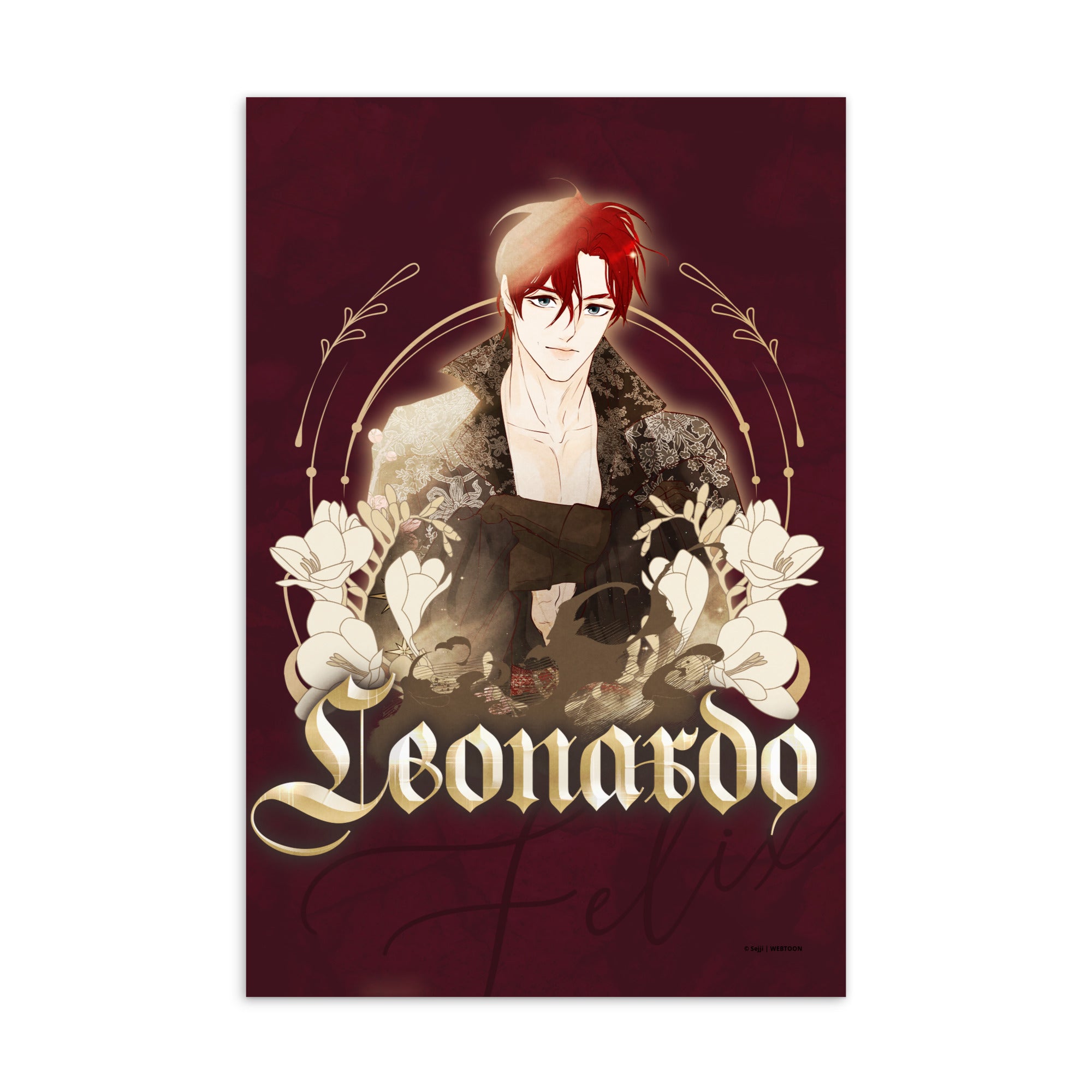 I AM THE VILLAIN - LEO POSTCARD WEBTOON ENTERTAINMENT