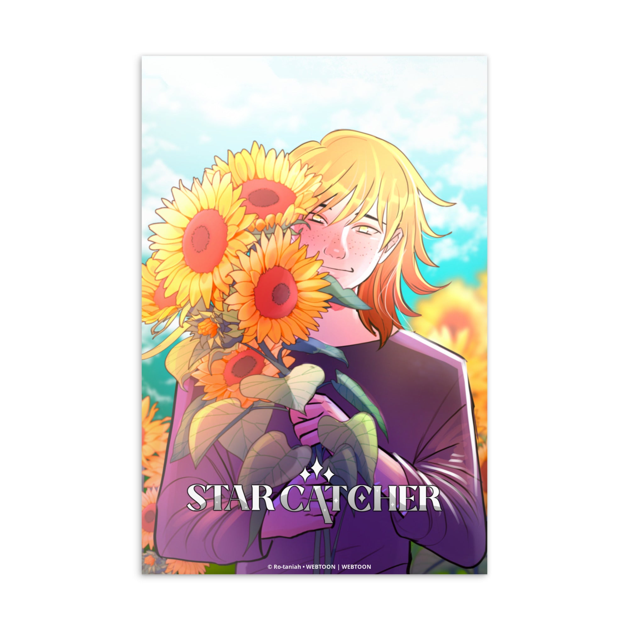 LUCAS STAR CATCHER POSTCARD WEBTOON ENTERTAINMENT