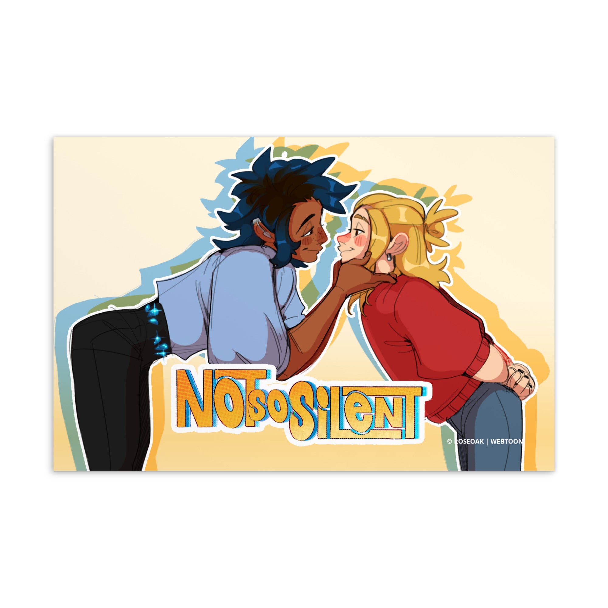 NOT SO SILENT - POSTCARD WEBTOON ENTERTAINMENT