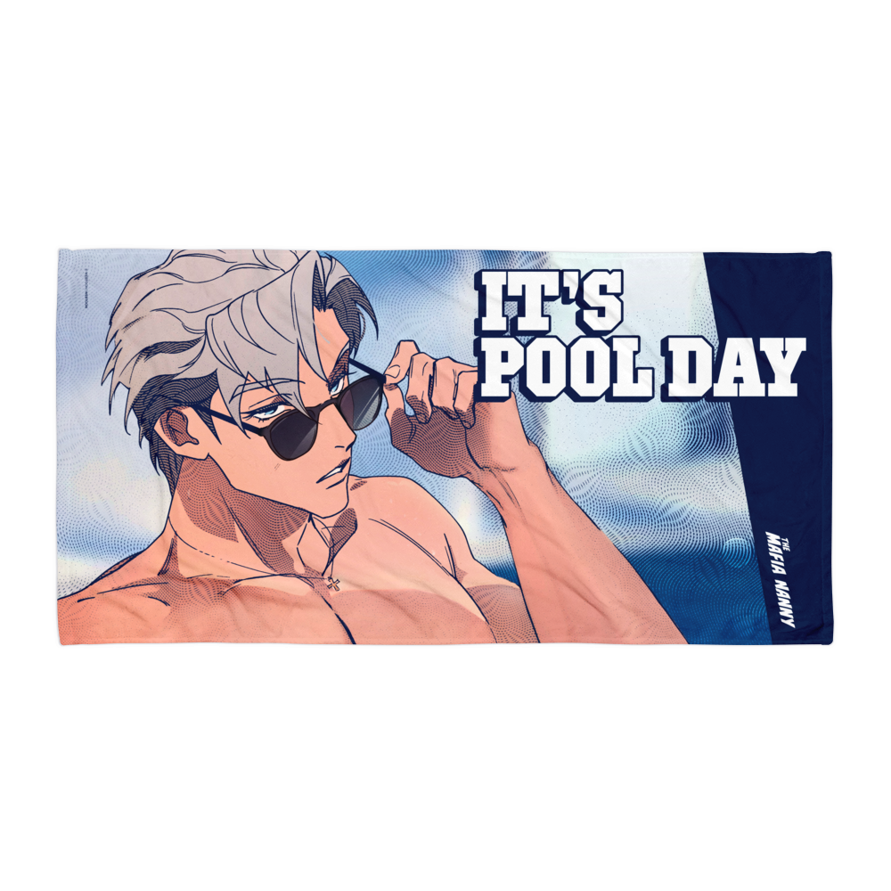THE MAFIA NANNY - POOL DAY BEACH TOWEL WEBTOON ENTERTAINMENT