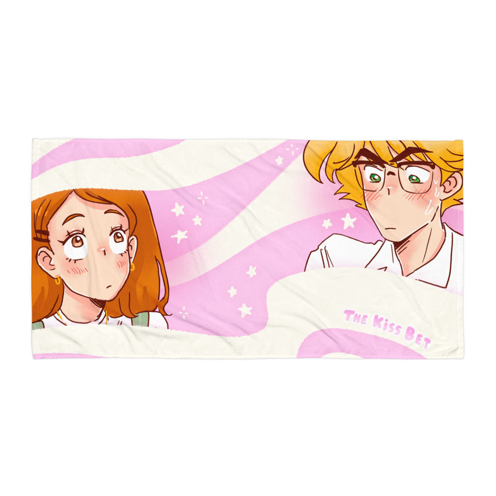 THE KISS BET - BEACH TOWEL WEBTOON ENTERTAINMENT