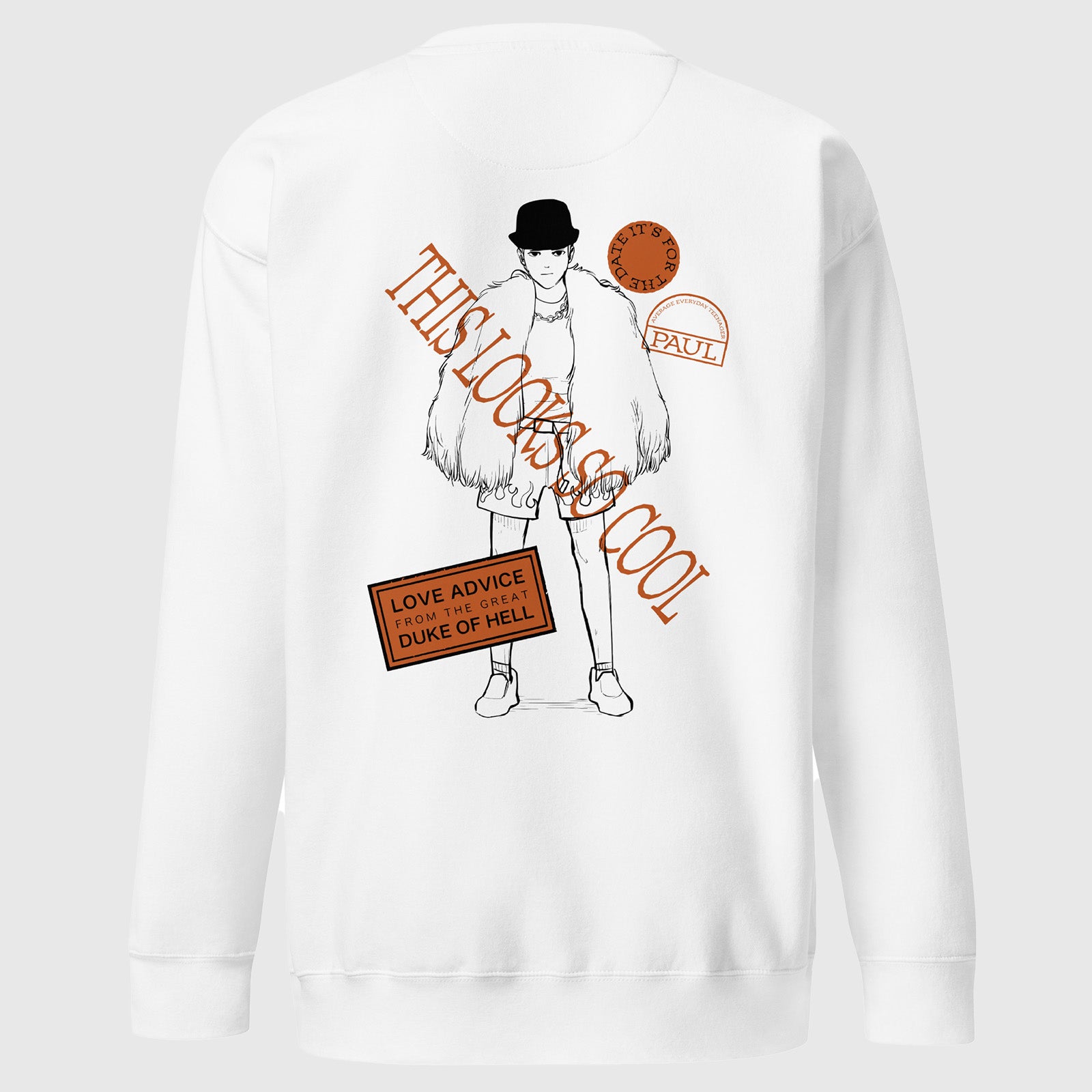 LOVE ADVICE FROM THE GREAT DUKE OF HELL - UNISEX SWEATSHIRT WEBTOON ENTERTAINMENT