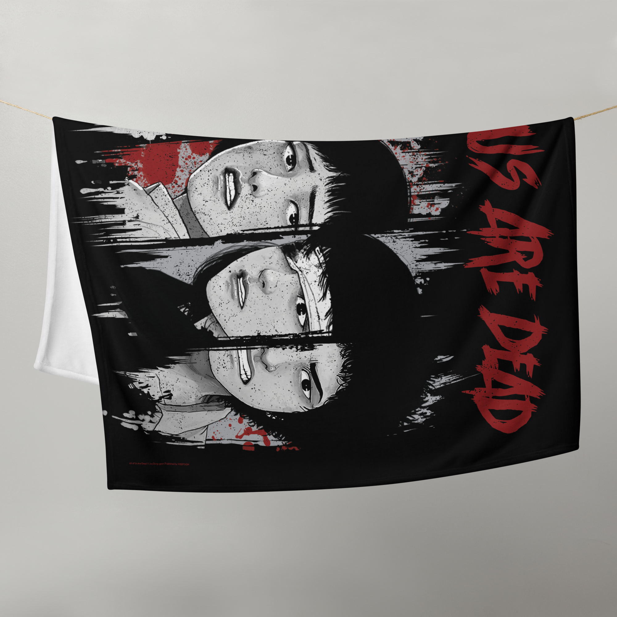ALL OF US ARE DEAD - GROUP THROW BLANKET WEBTOON ENTERTAINMENT