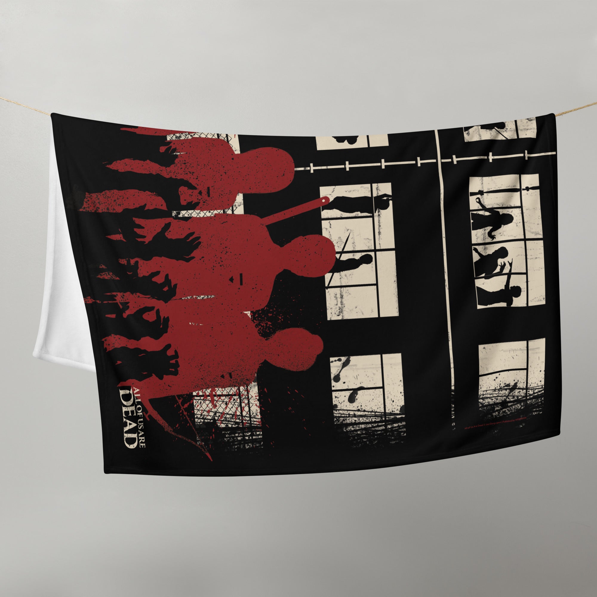 ALL OF US ARE DEAD - WINDOWS THROW BLANKET WEBTOON ENTERTAINMENT