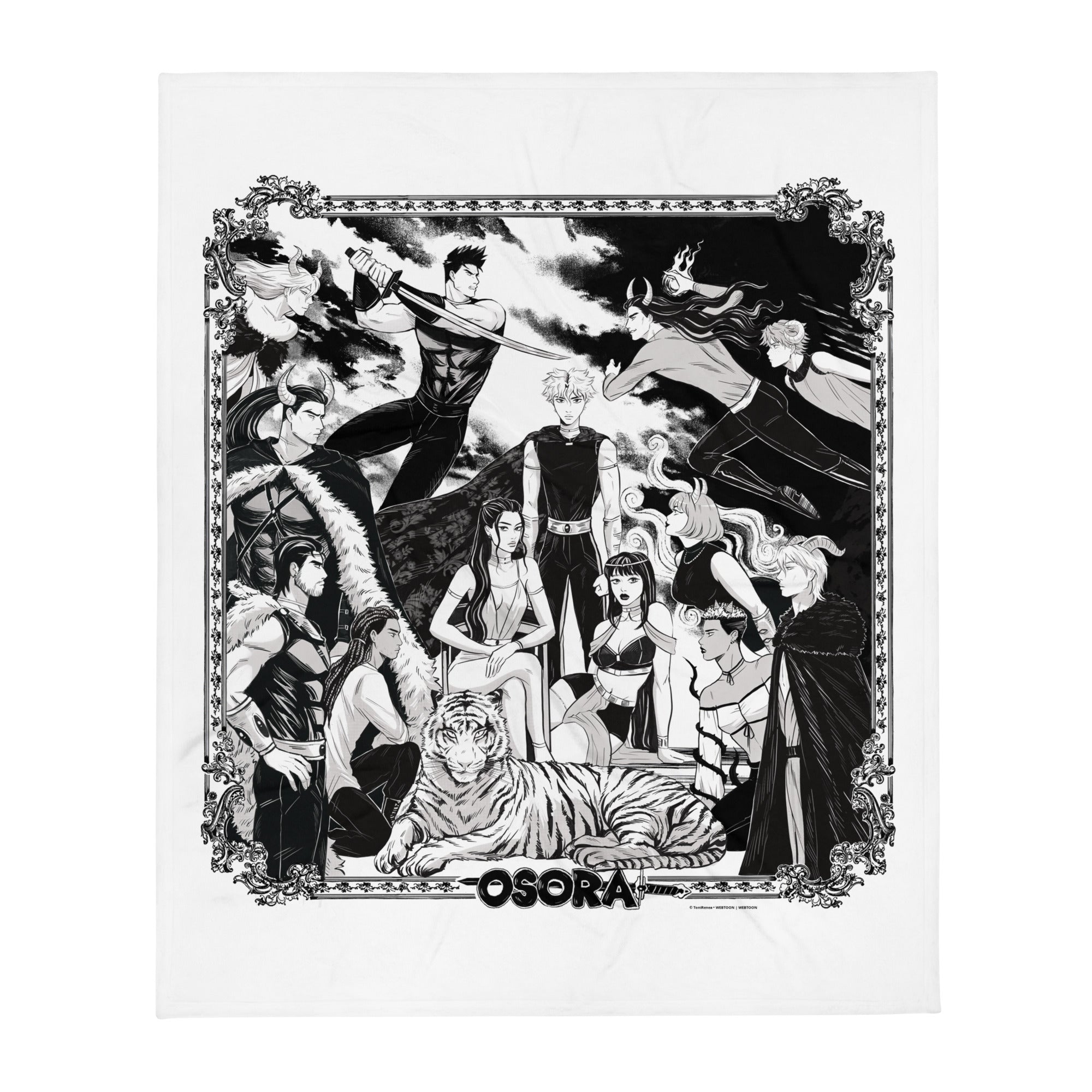 OSORA - THROW BLANKET WEBTOON ENTERTAINMENT