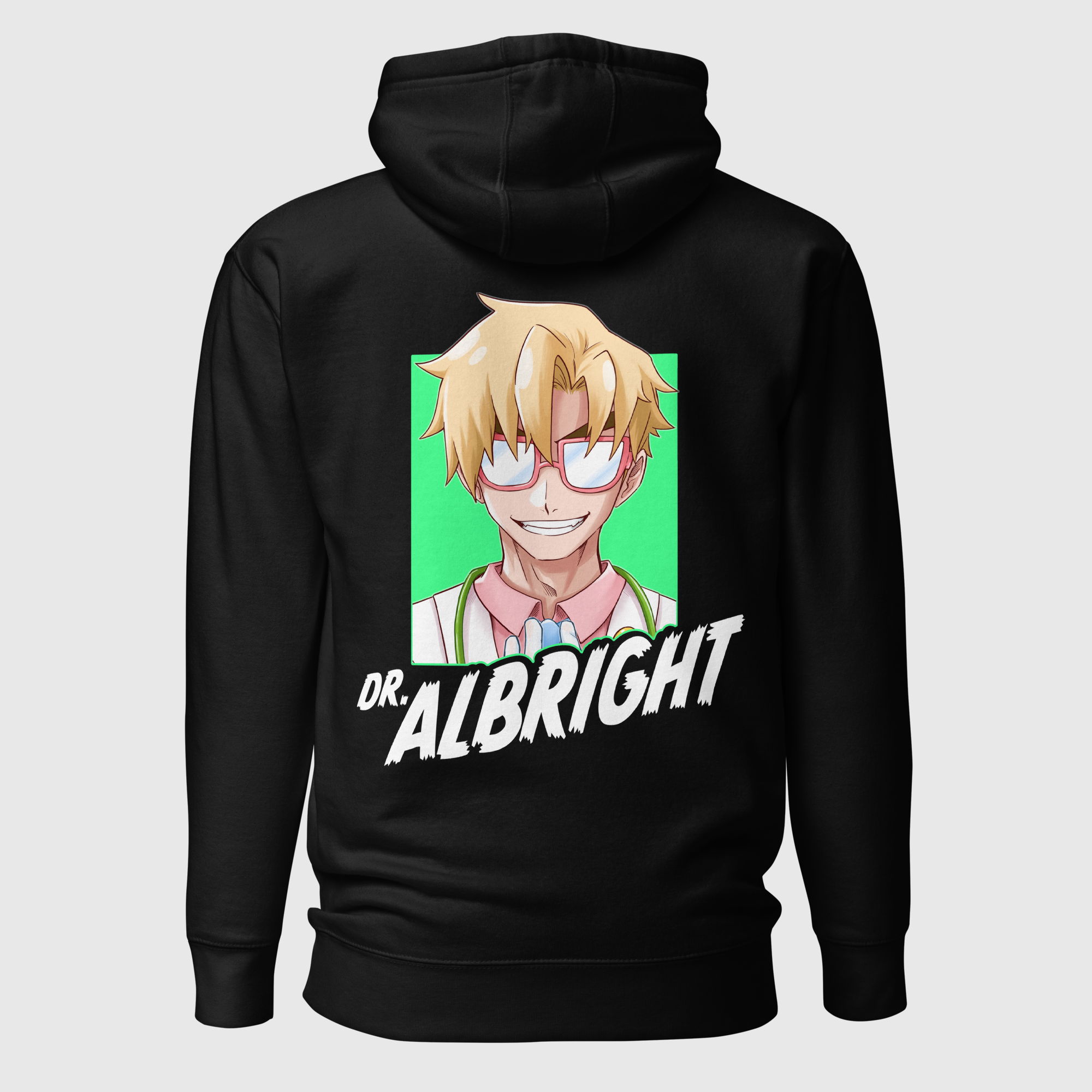 CLINIC OF HORRORS - DR. ALBRIGHT UNISEX HOODIE WEBTOON ENTERTAINMENT