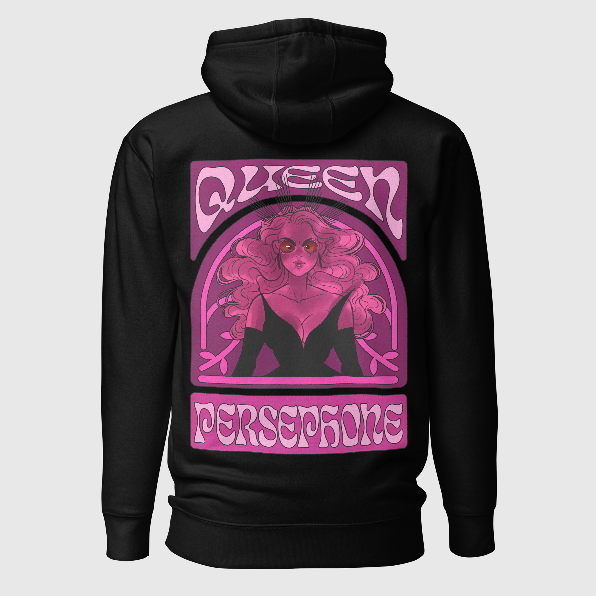 LORE OLYMPUS - QUEEN PERSEPHONE UNISEX HOODIE WEBTOON ENTERTAINMENT