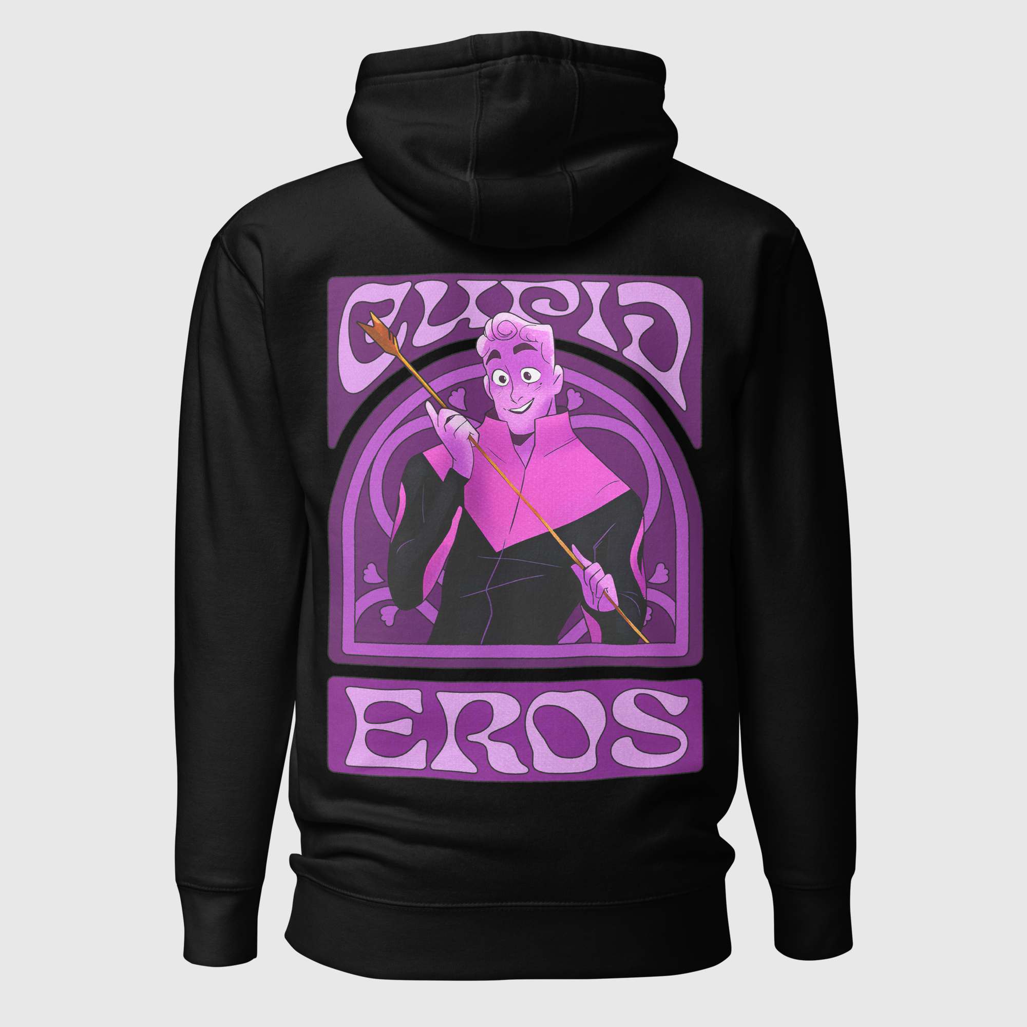 LORE OLYMPUS - CUPID EROS UNISEX HOODIE WEBTOON ENTERTAINMENT