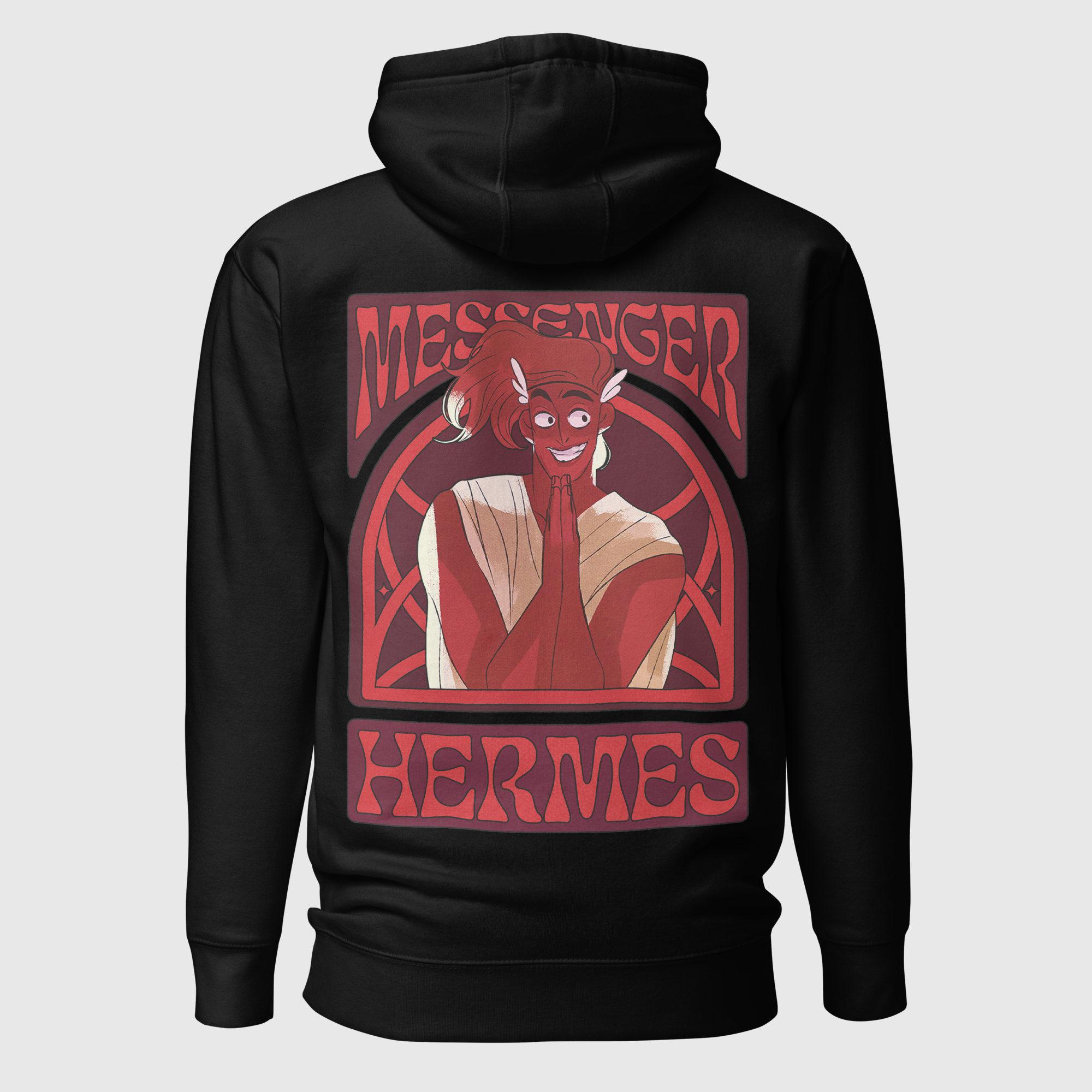 LORE OLYMPUS - MESSENGER HERMES UNISEX HOODIE WEBTOON ENTERTAINMENT