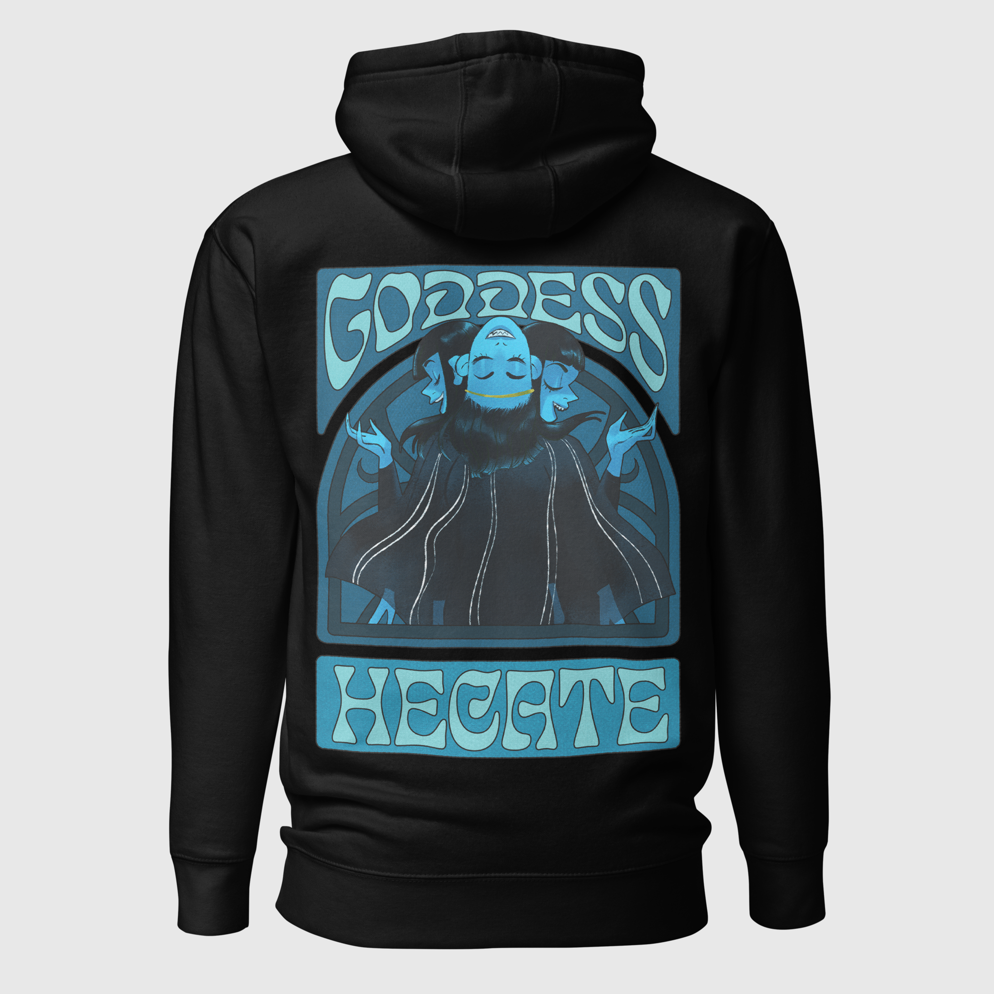 LORE OLYMPUS - GODDESS HECATE UNISEX HOODIE WEBTOON ENTERTAINMENT