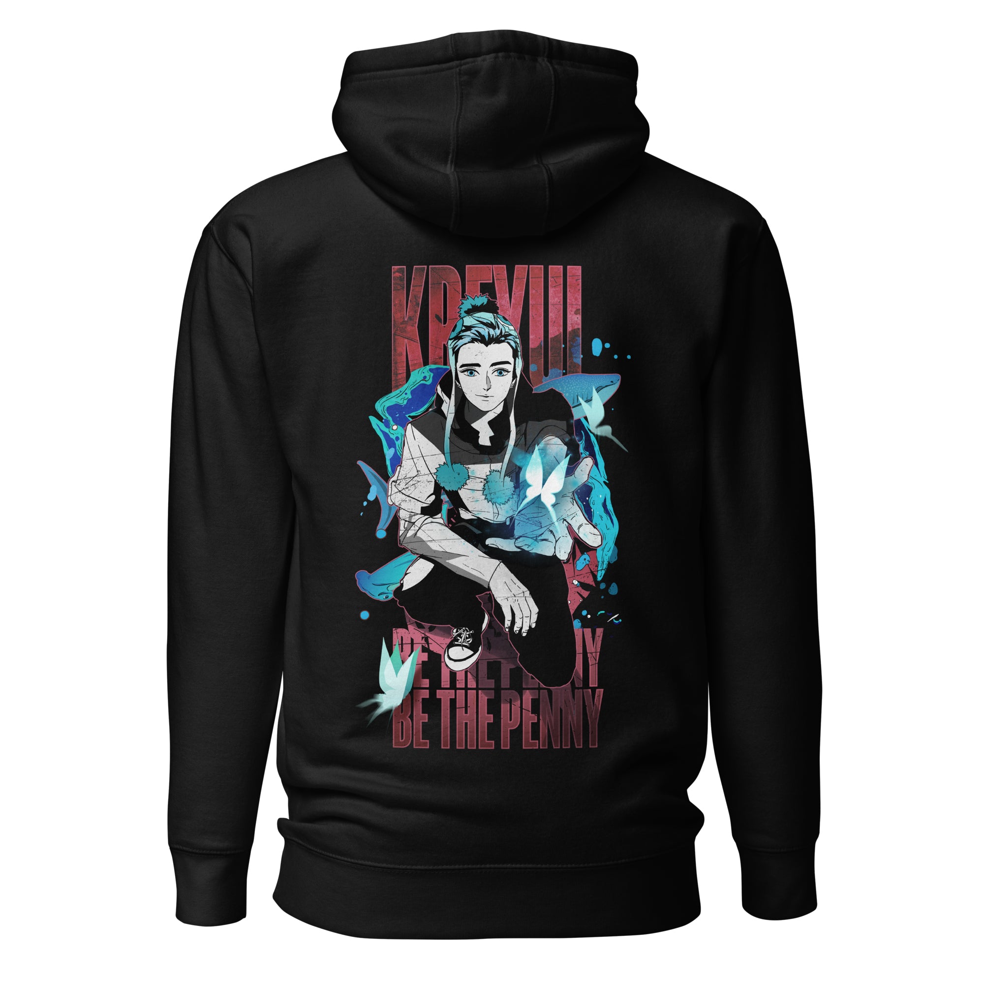 DEATH: RESCHEDULED - BE THE PENNY UNISEX HOODIE WEBTOON ENTERTAINMENT
