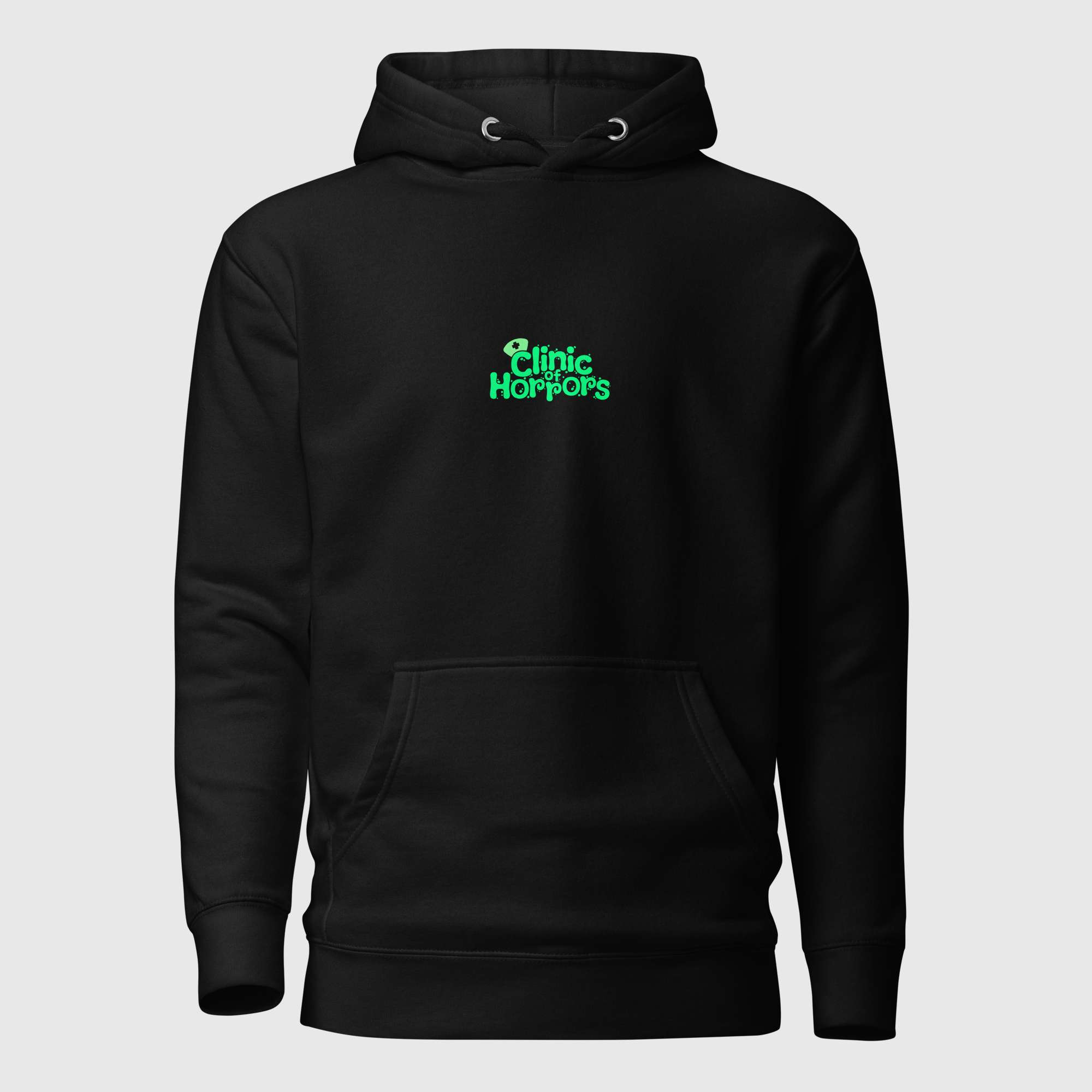 CLINIC OF HORRORS - DR. ALBRIGHT PANELS UNISEX HOODIE WEBTOON ENTERTAINMENT